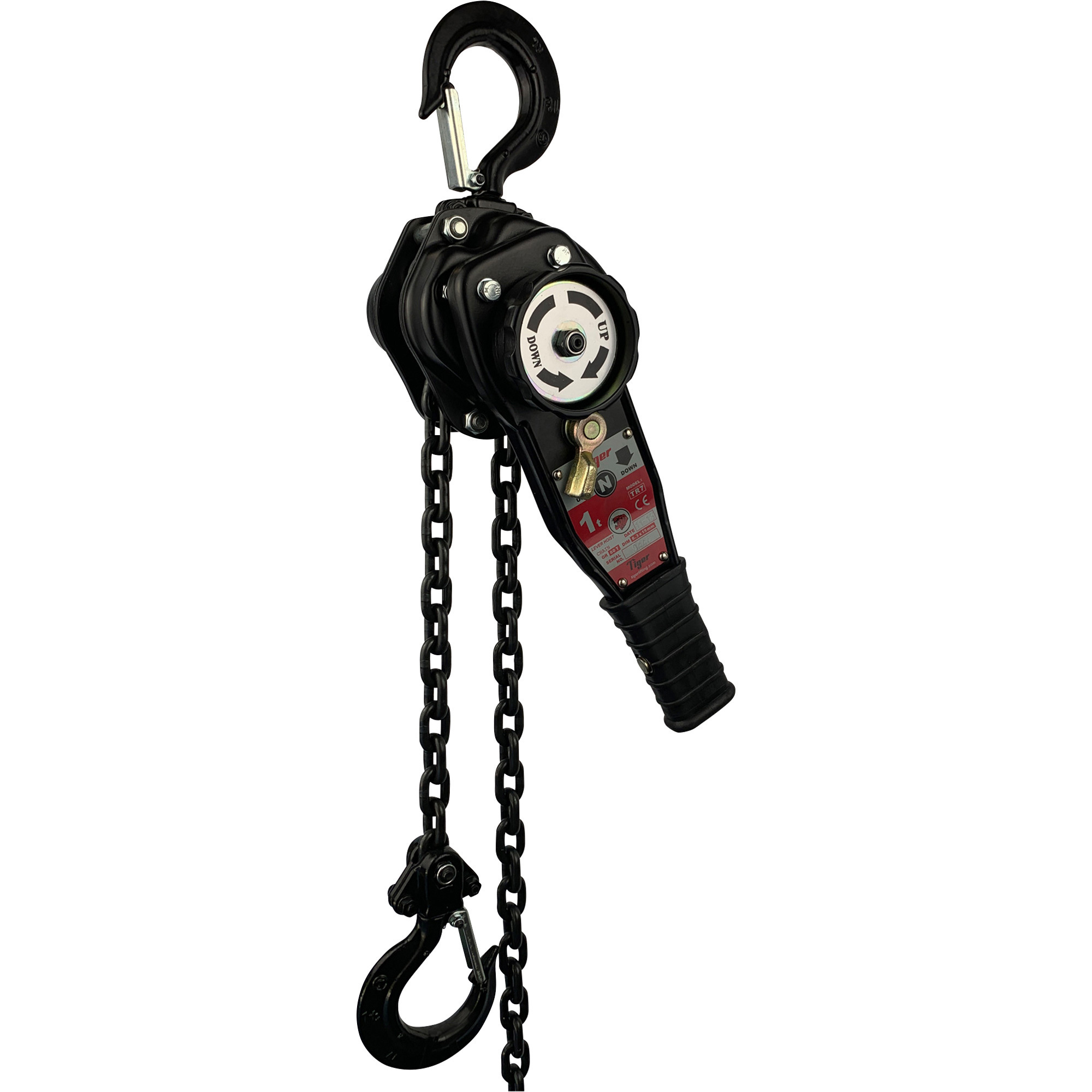 Tiger TR7 Series Lever Hoist — 2200Lb. Capacity, 5ft. Lift, Model TR7LH01005 Northern Tool