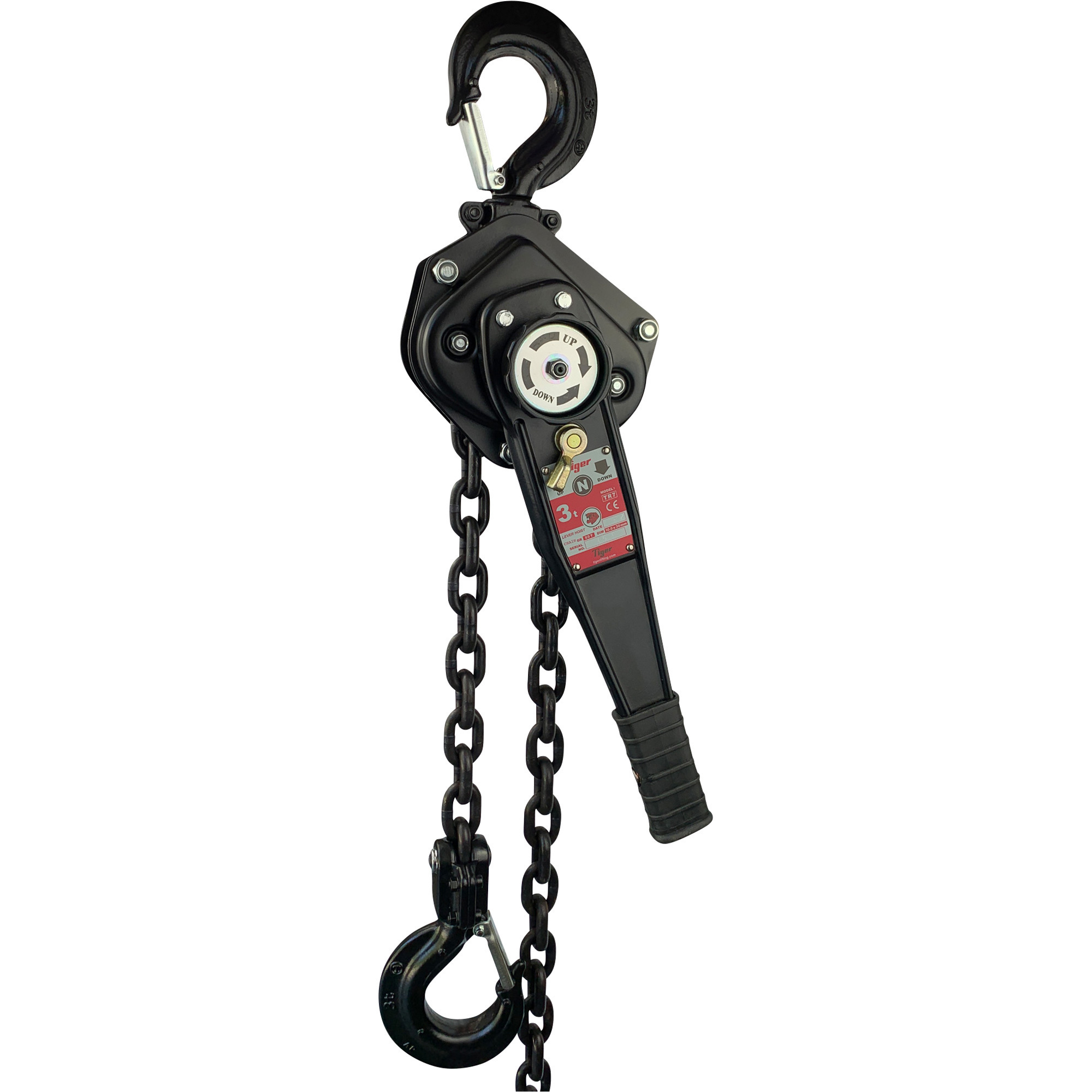 Tiger TR7 Series Lever Hoist, 6600Lb. Capacity, 20ft. Lift, Model TR7LH030020 Northern Tool