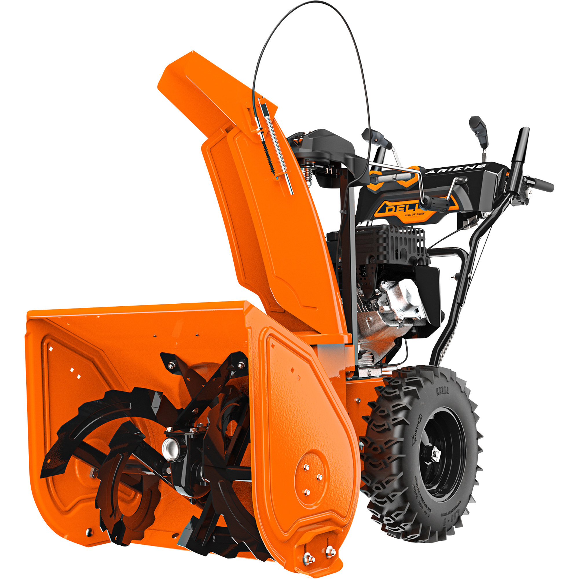 Ariens Deluxe 24 2-Stage Self-Propelled Snow Blower with Electric Start ...