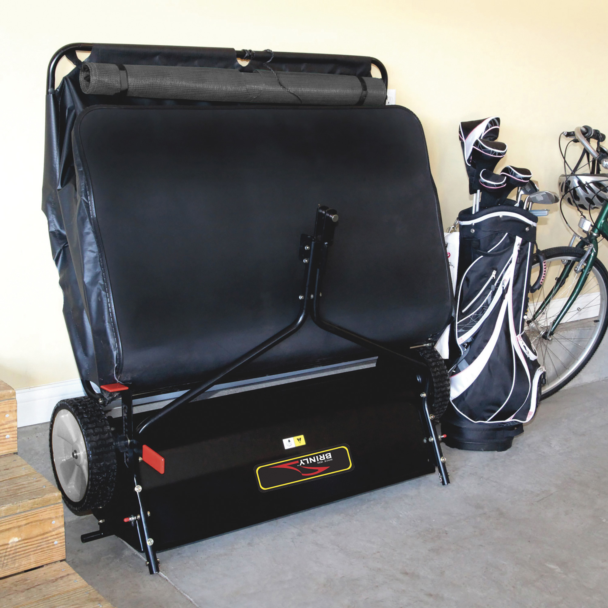 Brinly TowBehind Lawn Sweeper — 42in.W, 20 Cu. Ft., Model STS427LXH