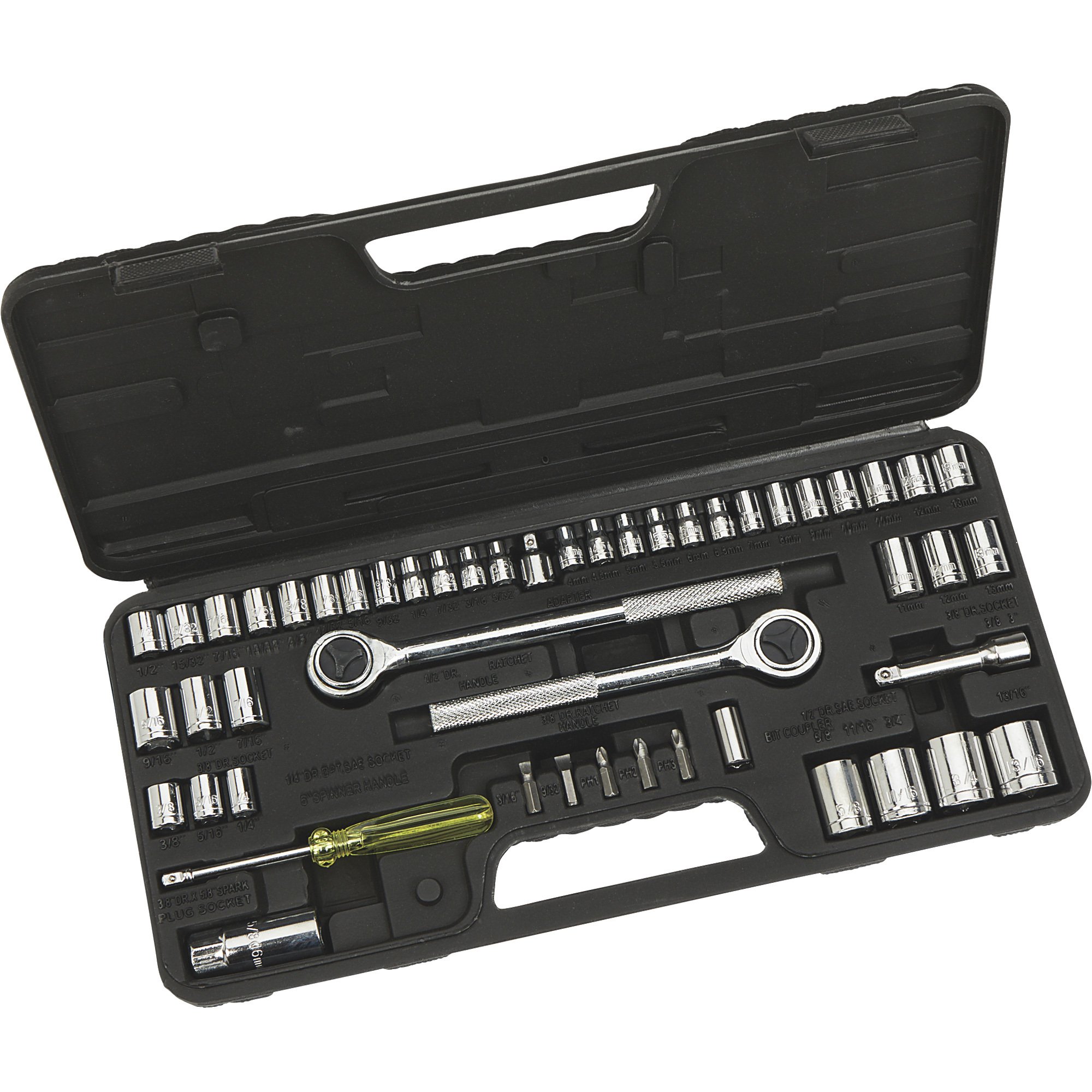 52 combo ratchet and socket set hotsell