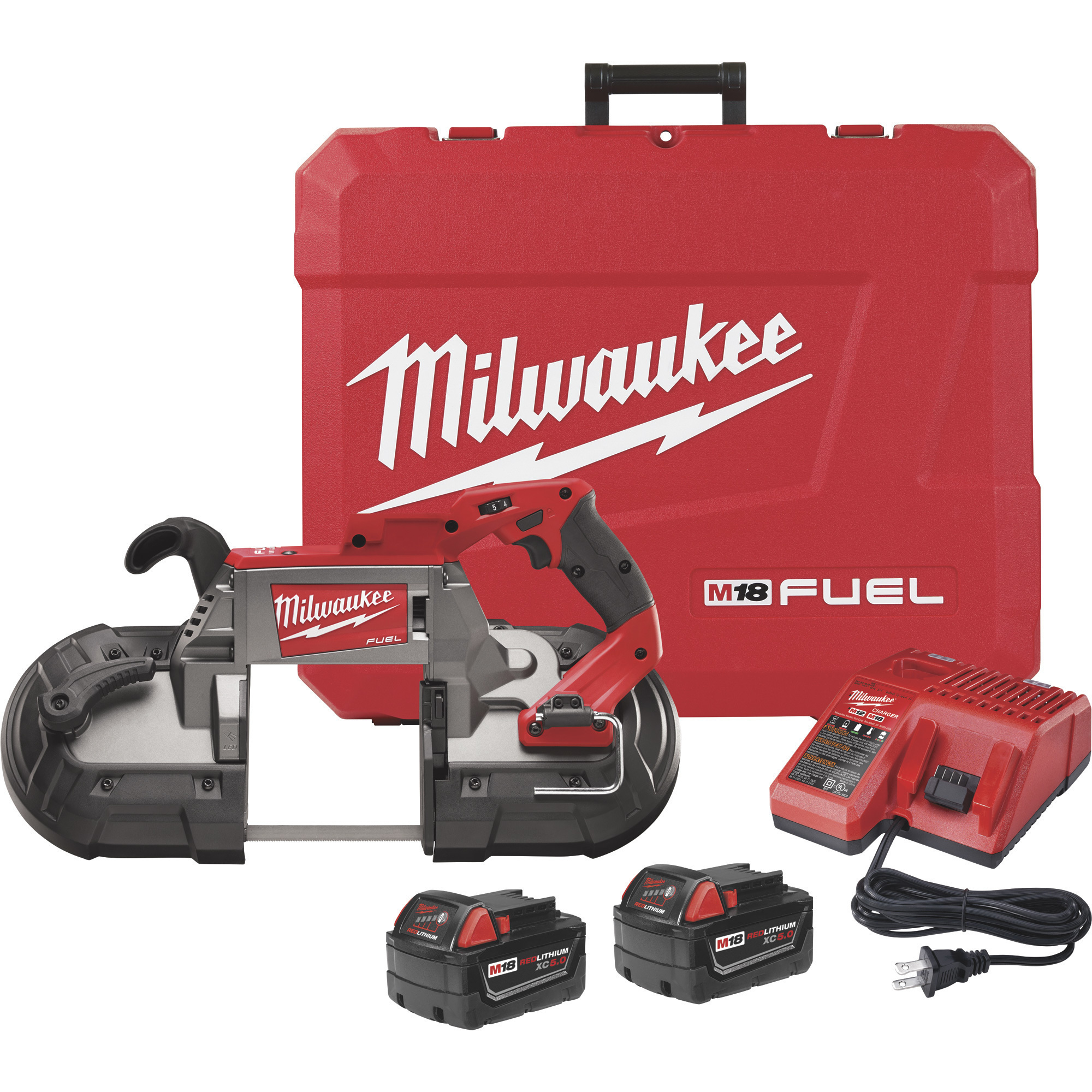 Milwaukee M18 FUEL Deep Cut Band Saw Kit — Batteries, Model# 2729-22  Northern Tool