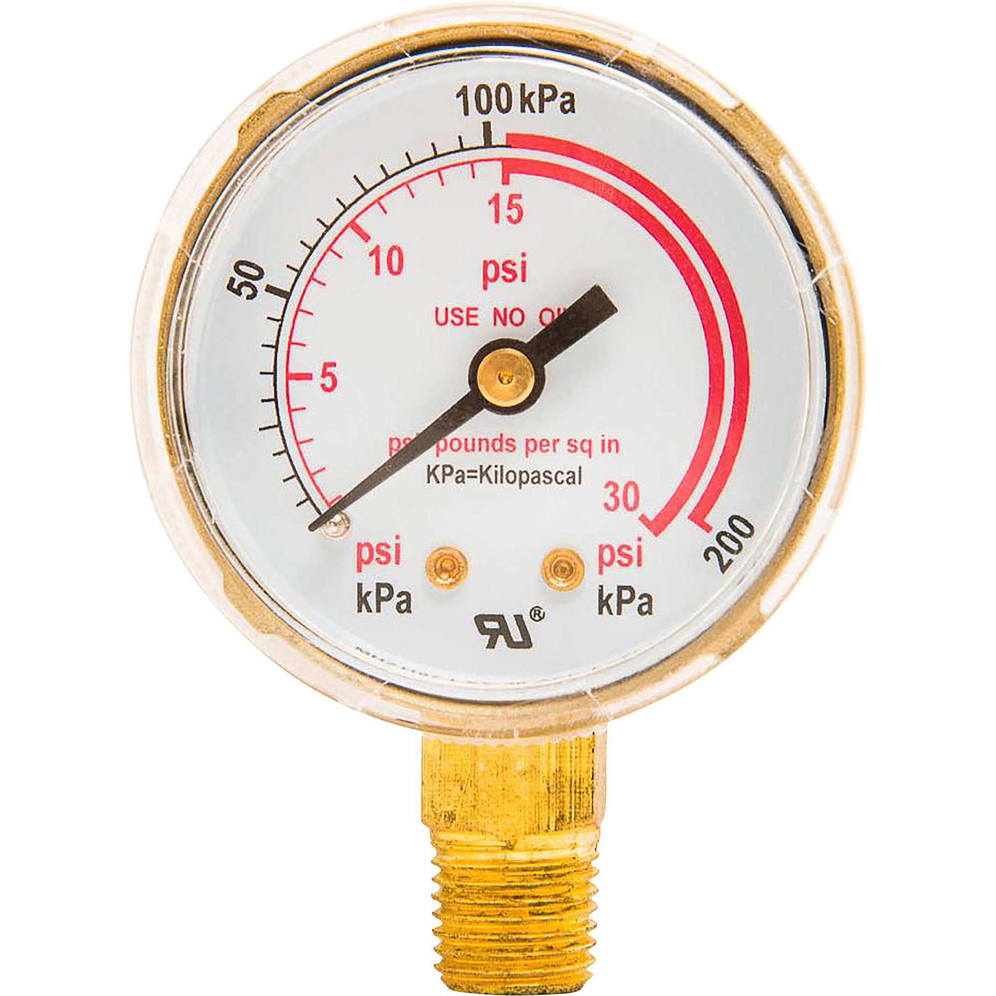 Forney Low-Pressure Regulator Gauge — Model# 87730