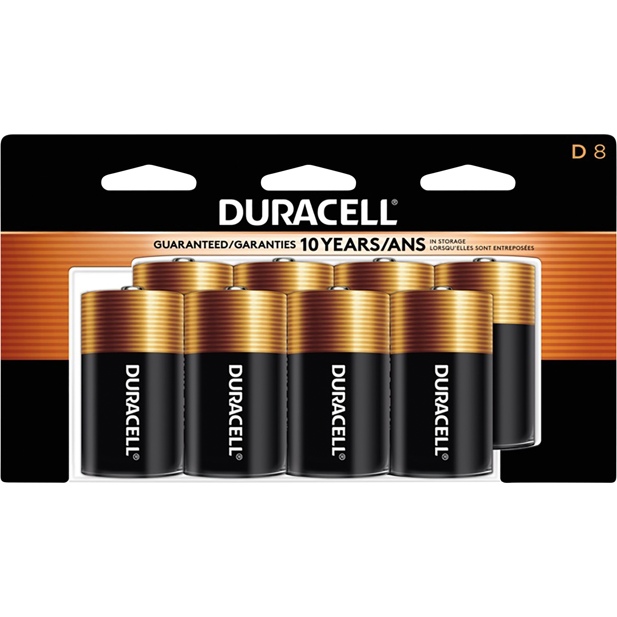 Duracell Coppertop D Batteries — 8-Pk.