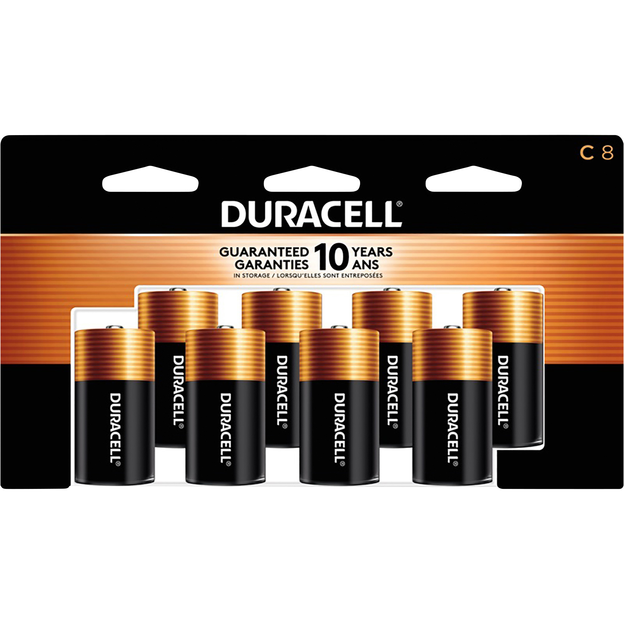 Duracell Coppertop C Batteries — 8-pk. 