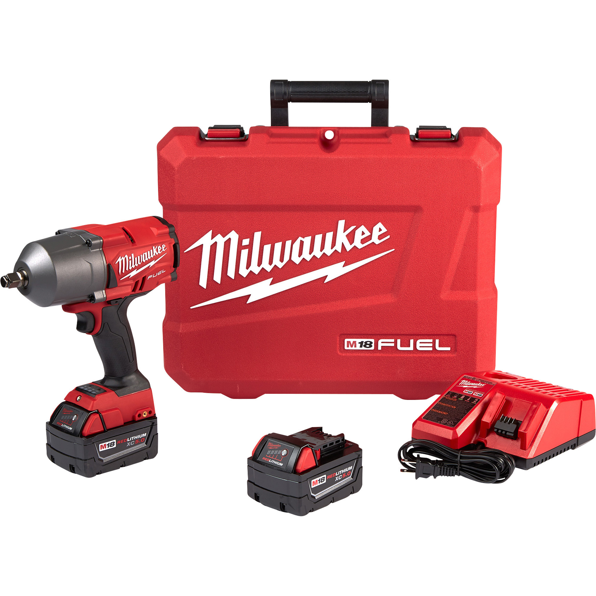 Milwaukee M18 FUEL 1/2in. High-Torque Impact Wrench with Friction Ring Kit,  Model# 2767-22R