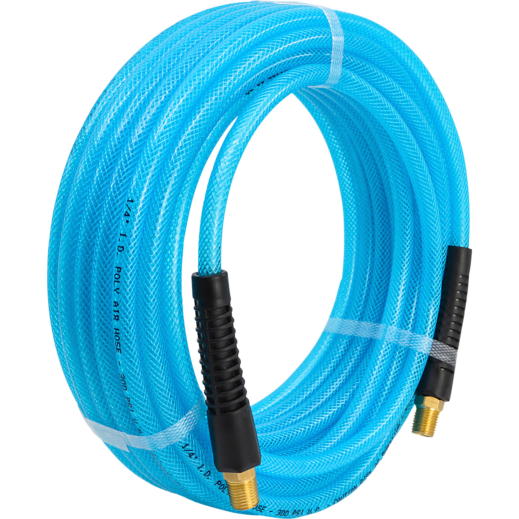 Klutch Polyurethan Air Hose — 1/4in. x 25ft., 300 PSI, Model PU1425NT