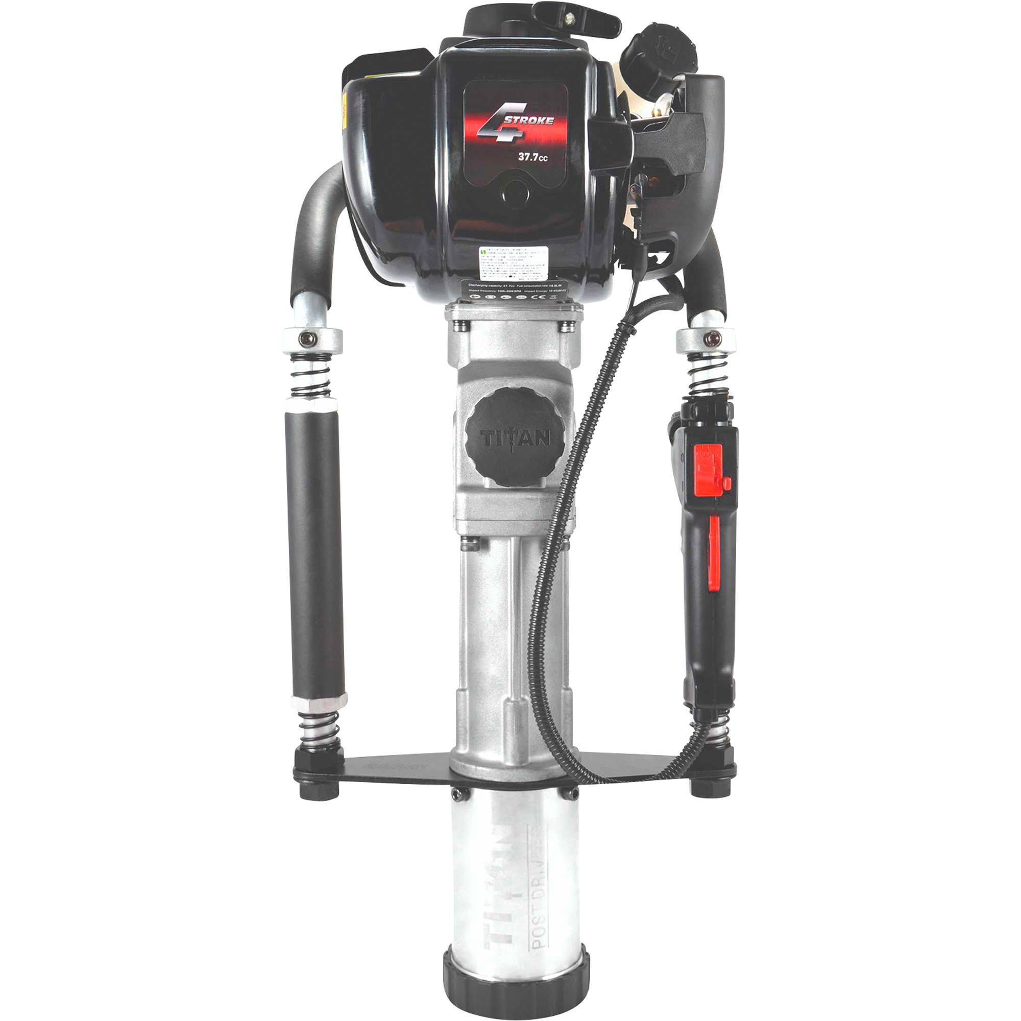 Titan Post Driver — 30Lb. Driving Head, 1.3 HP Engine, Model PGD2875