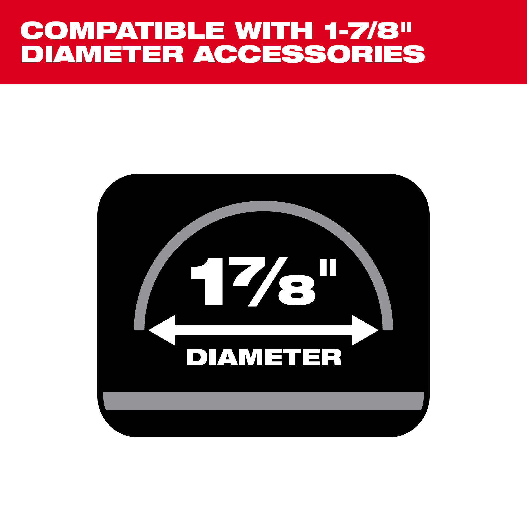 Milwaukee 1 7/8in. x 32in. to 102in. Expandable Vacuum Hose, Model 49