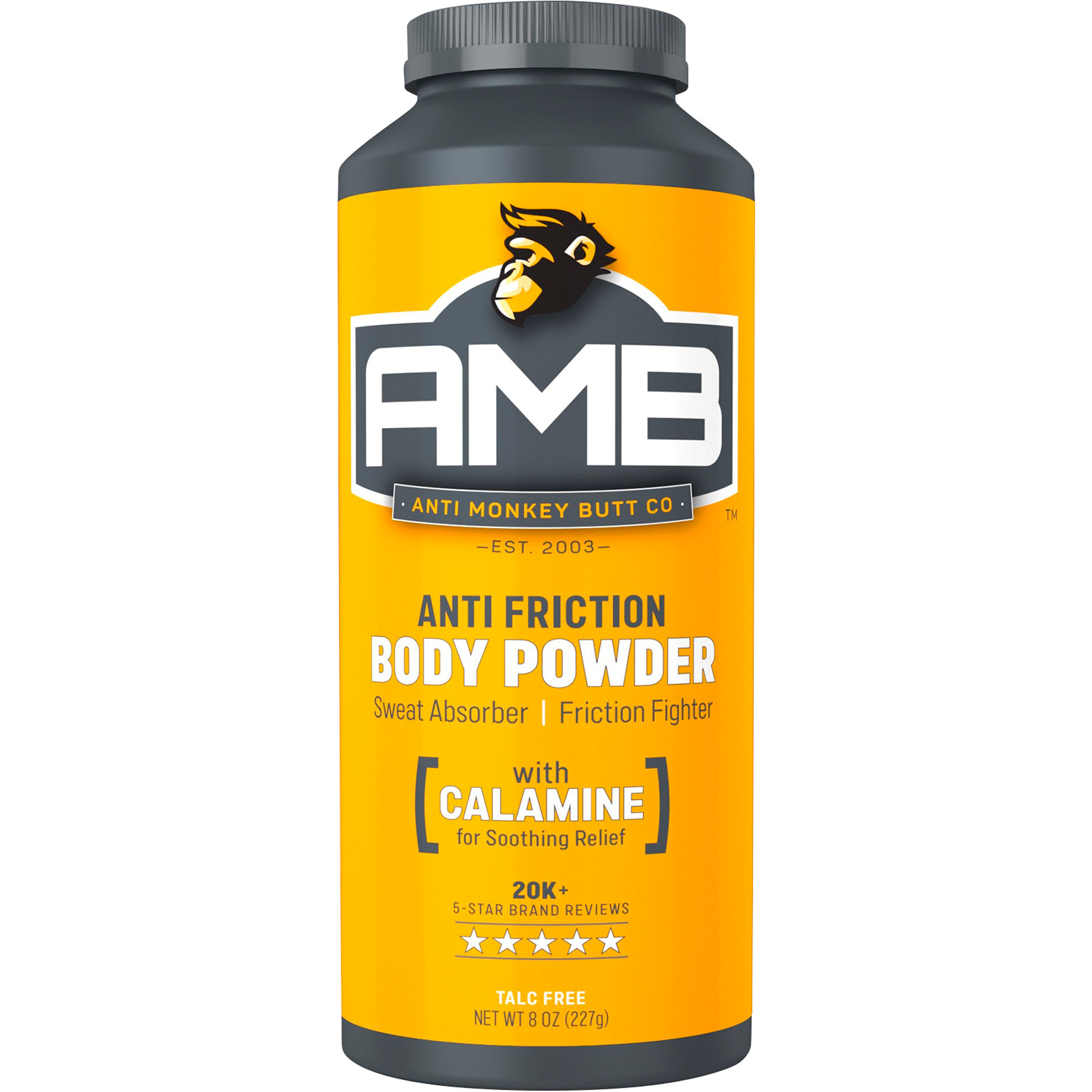 Anti Monkey Butt Anti-Friction Body Powder, 8 Oz., Model# 817800