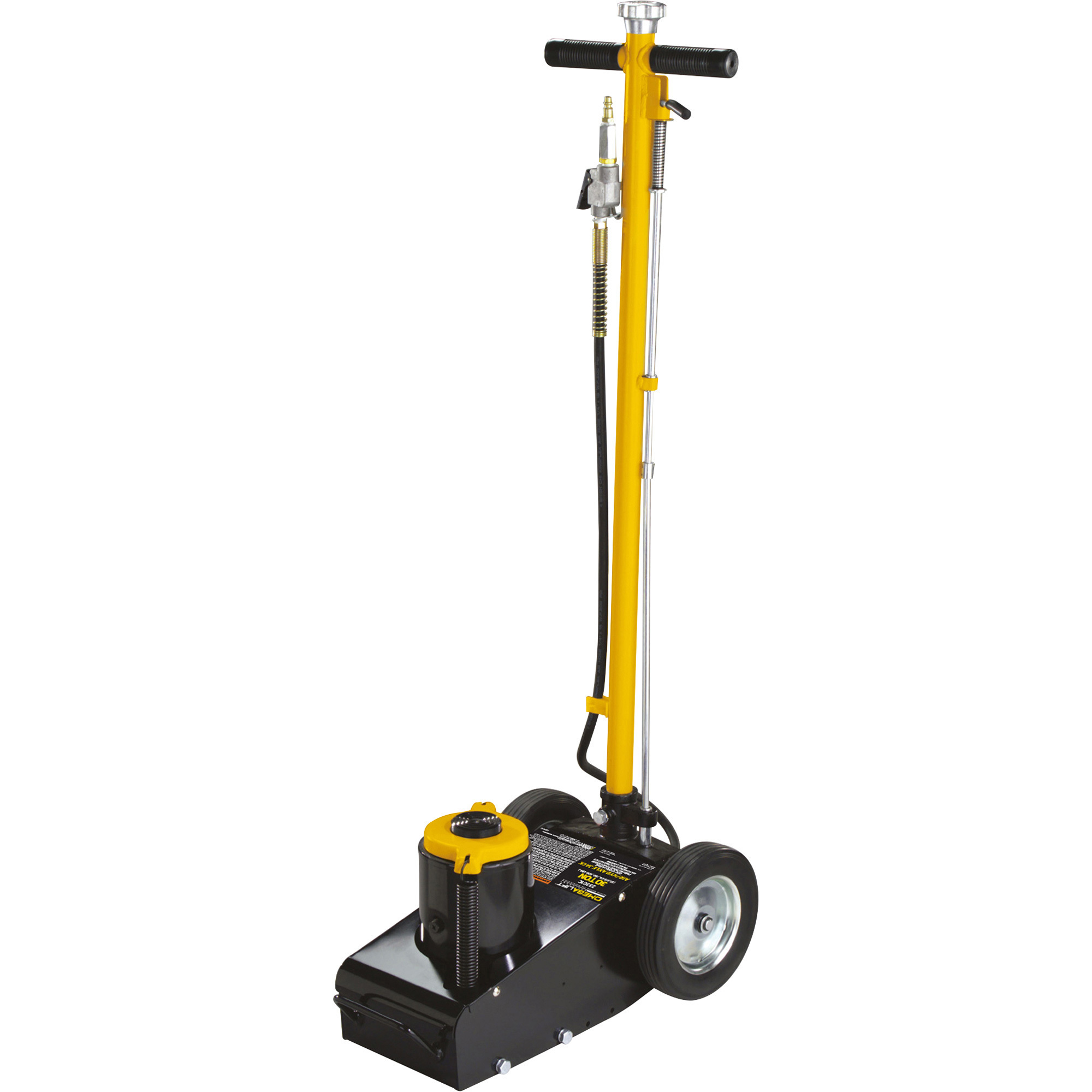 Omega Air/Hydraulic Axle Jack, 30-Ton Capacity, Model# 23301C
