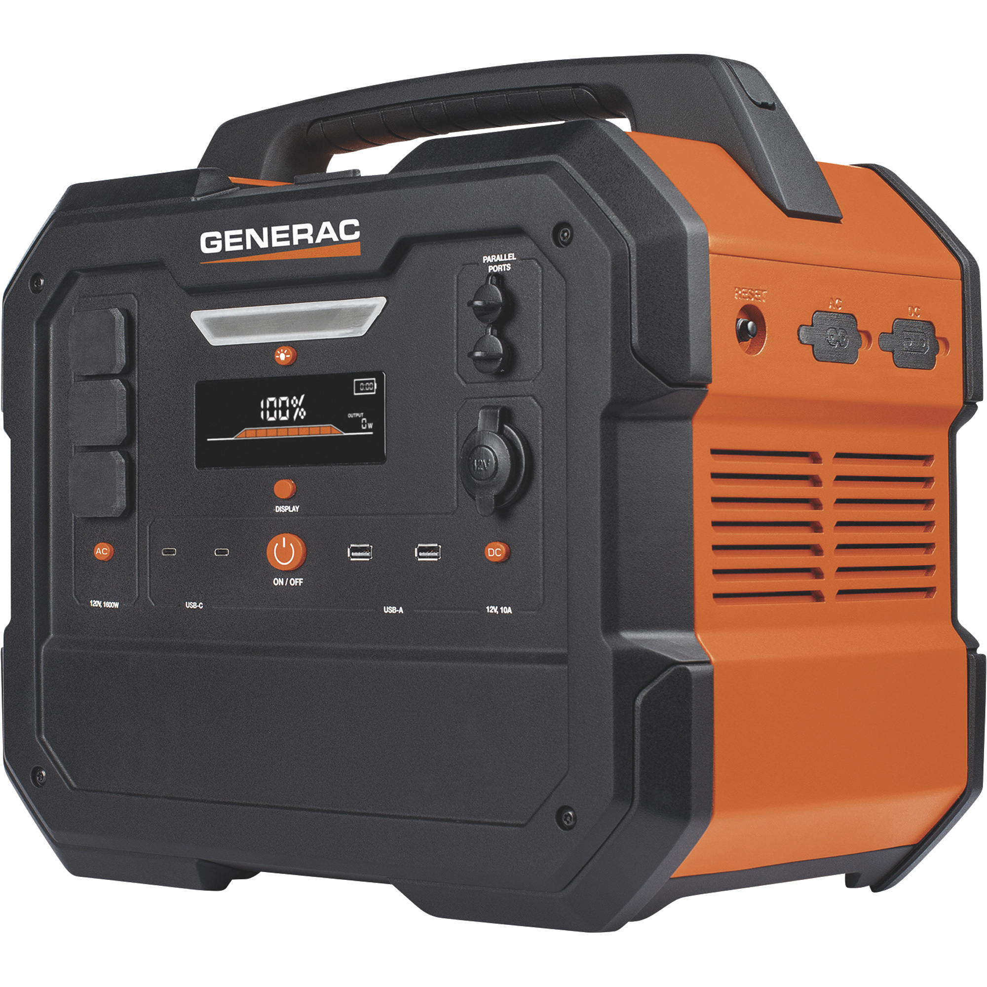 Generac GB2000 Power Station, 3200 Surge Watts, 1600 Rated Watts, 2106