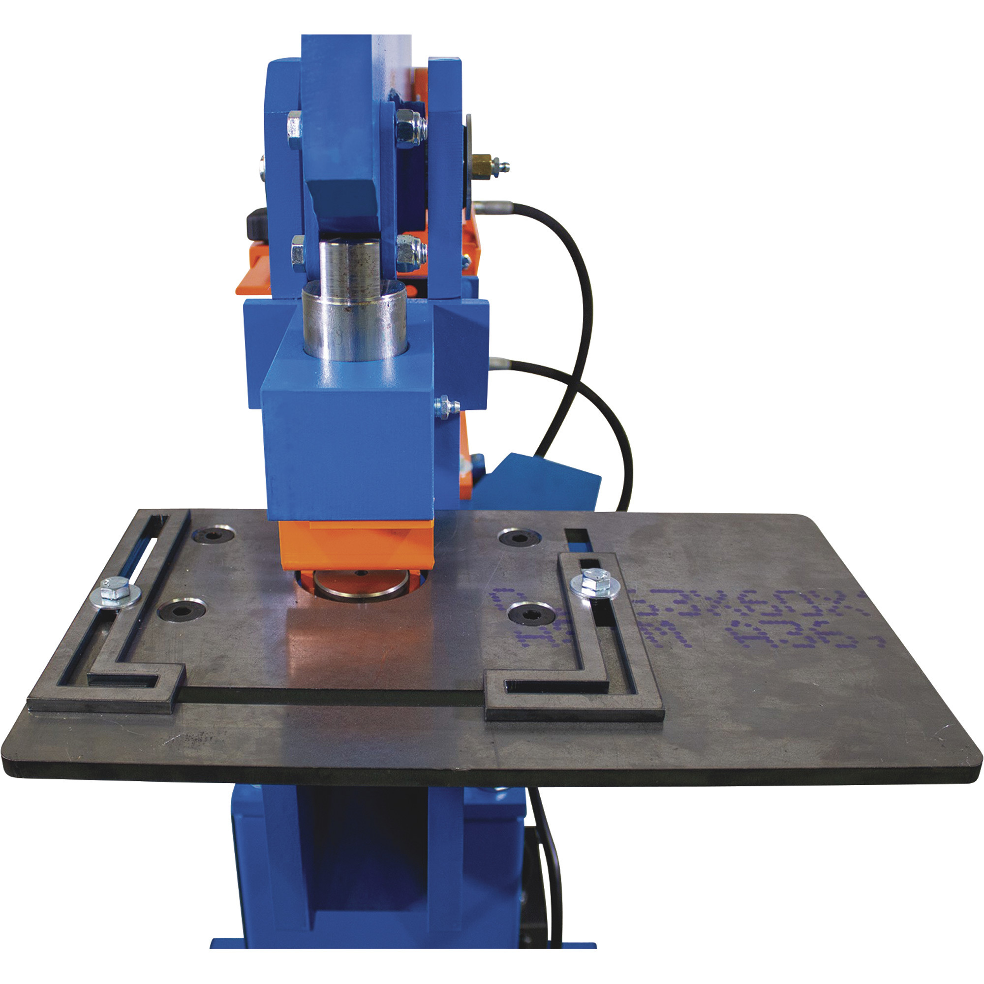 Metalpro Punch Station Plate, 16in.L x 10in.W x 1/4in.H, Model# MP-45PSP
