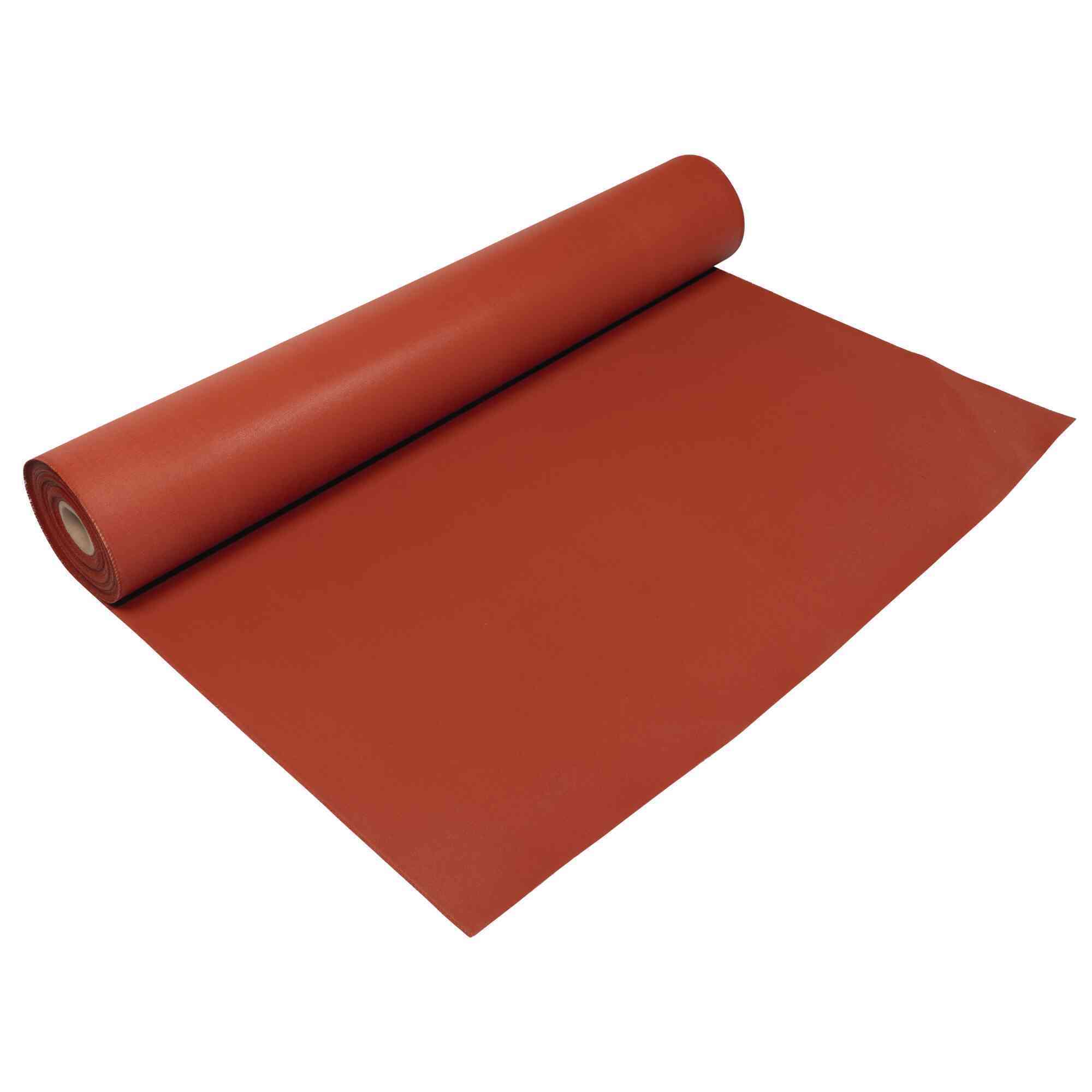 Jackson Safety Silicone-Coated Fiberglass Welding Blanket Roll, 5ft. x 150ft., Red, Model# 36174