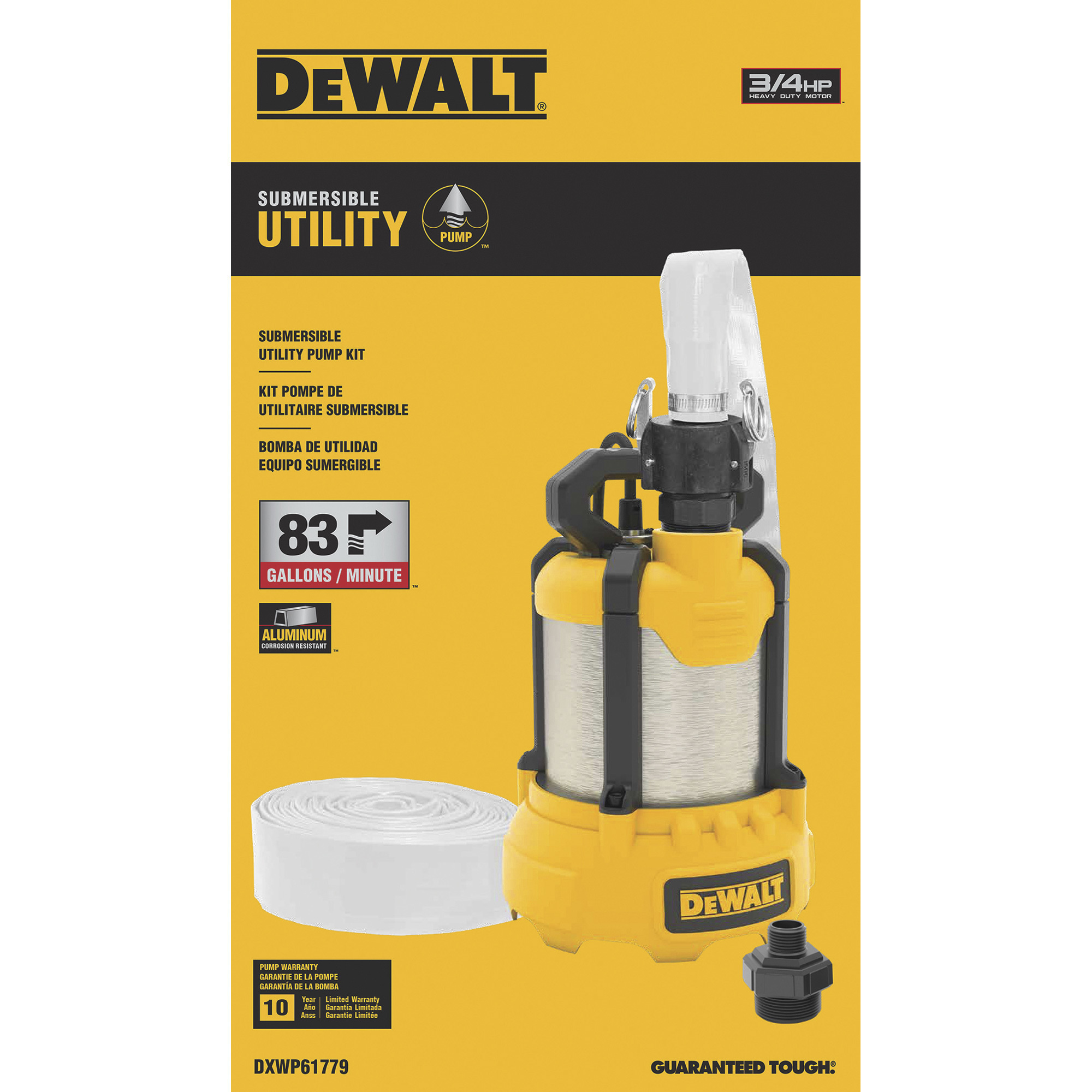 New Dewalt Submersible Water Pump