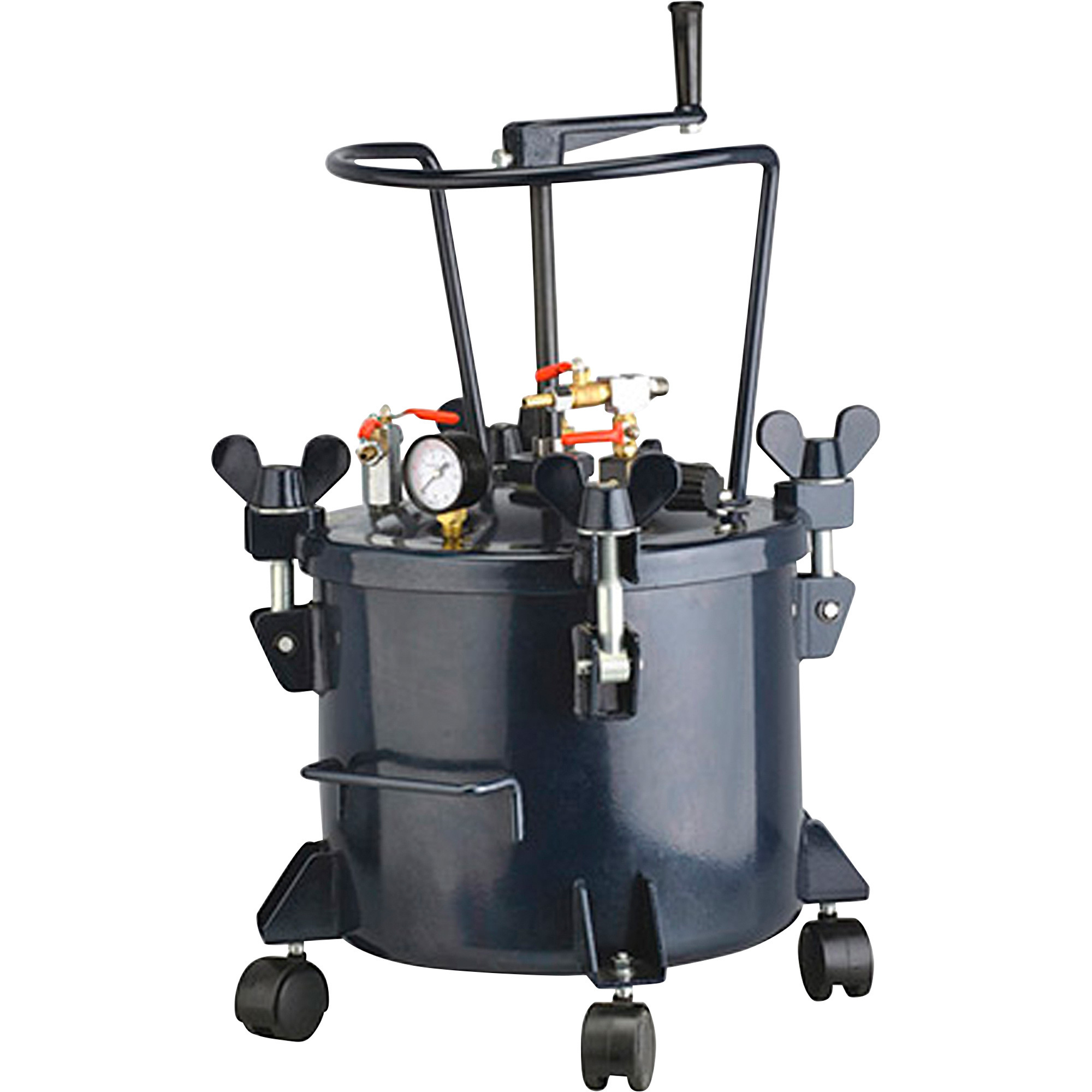 California Air Tools 365 5-Gallon Pressure Pot with Hvlp Spray Gun and Hose  in the Air Compressor Accessories department at
