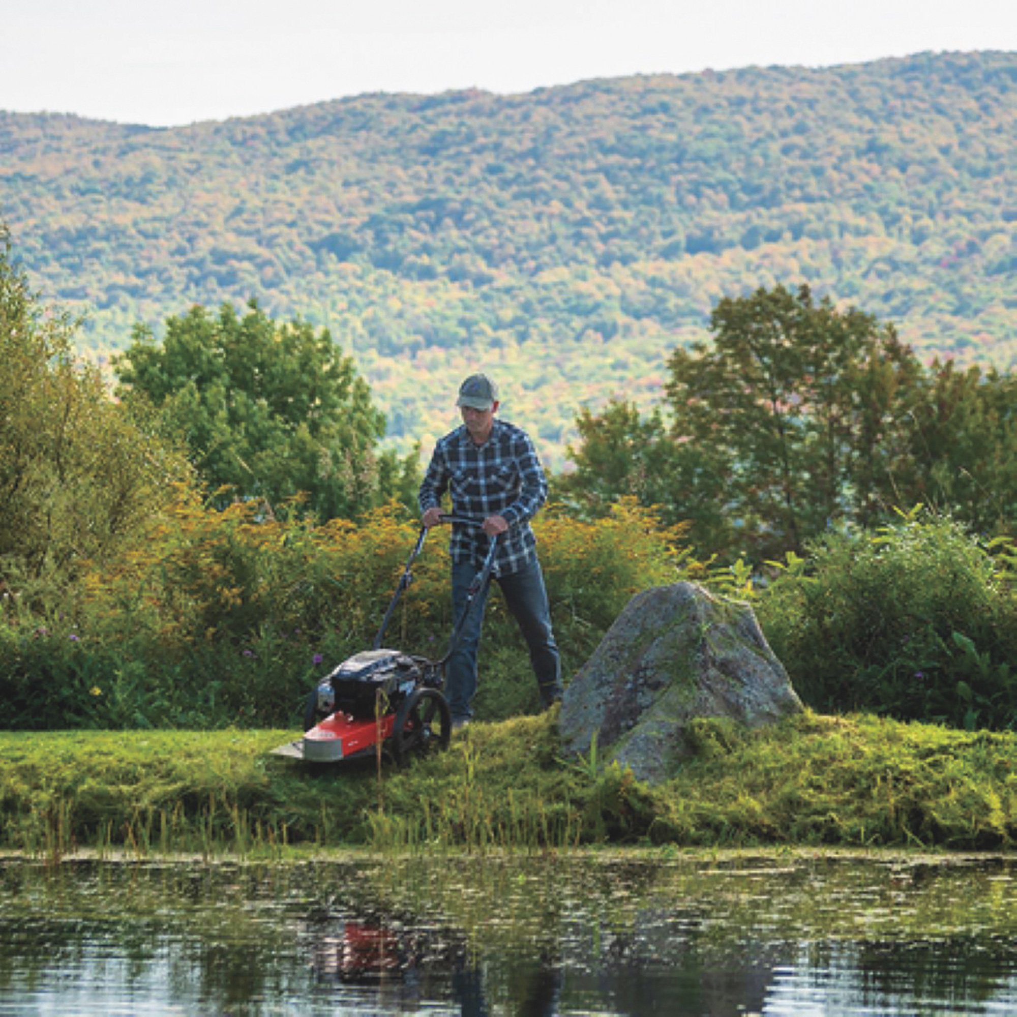 DR Power Pro-XL Walk-Behind Trimmer Mower with Electric Start