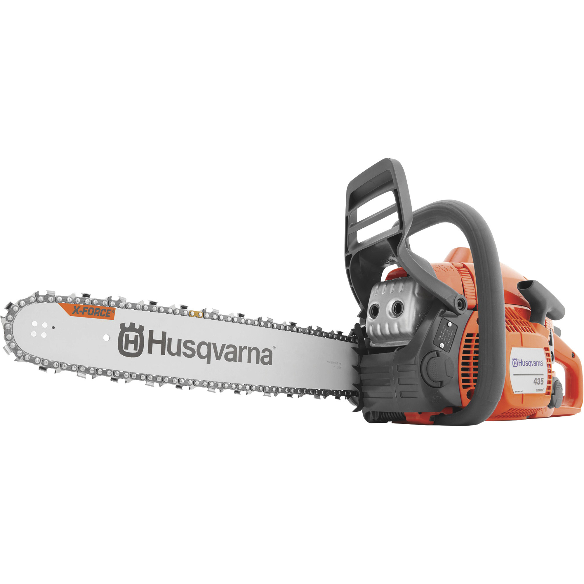 Husqvarna Gas Chainsaw, 16in. Bar, 0.325in. Chain Pitch, Model# 435 ...