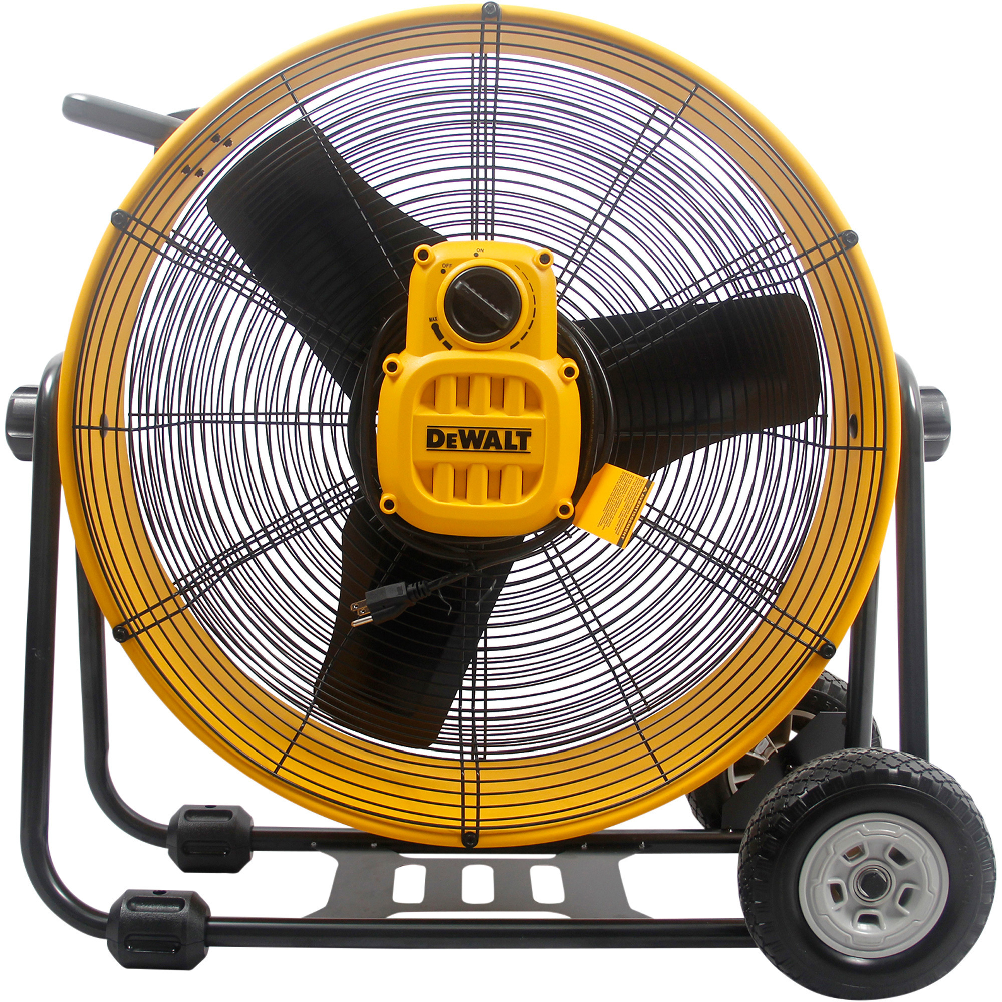 DEWALT 24in. Drum Fan with Brushless Motor 6500 CFM Model DXF2490