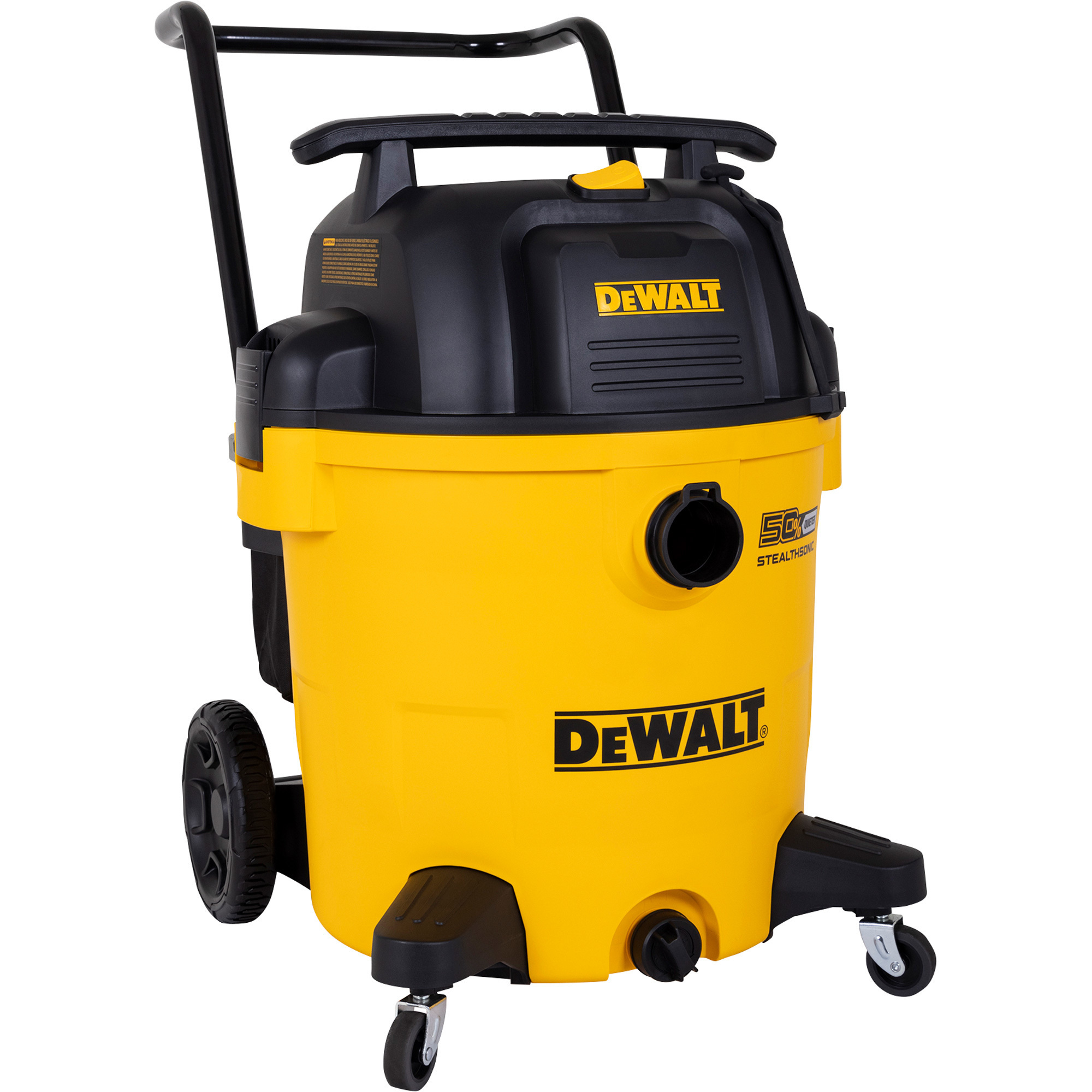 DEWALT 16-Gallon Stealthsonic Poly Wet/Dry Vacuum, Model# DXV16P-QTA ...