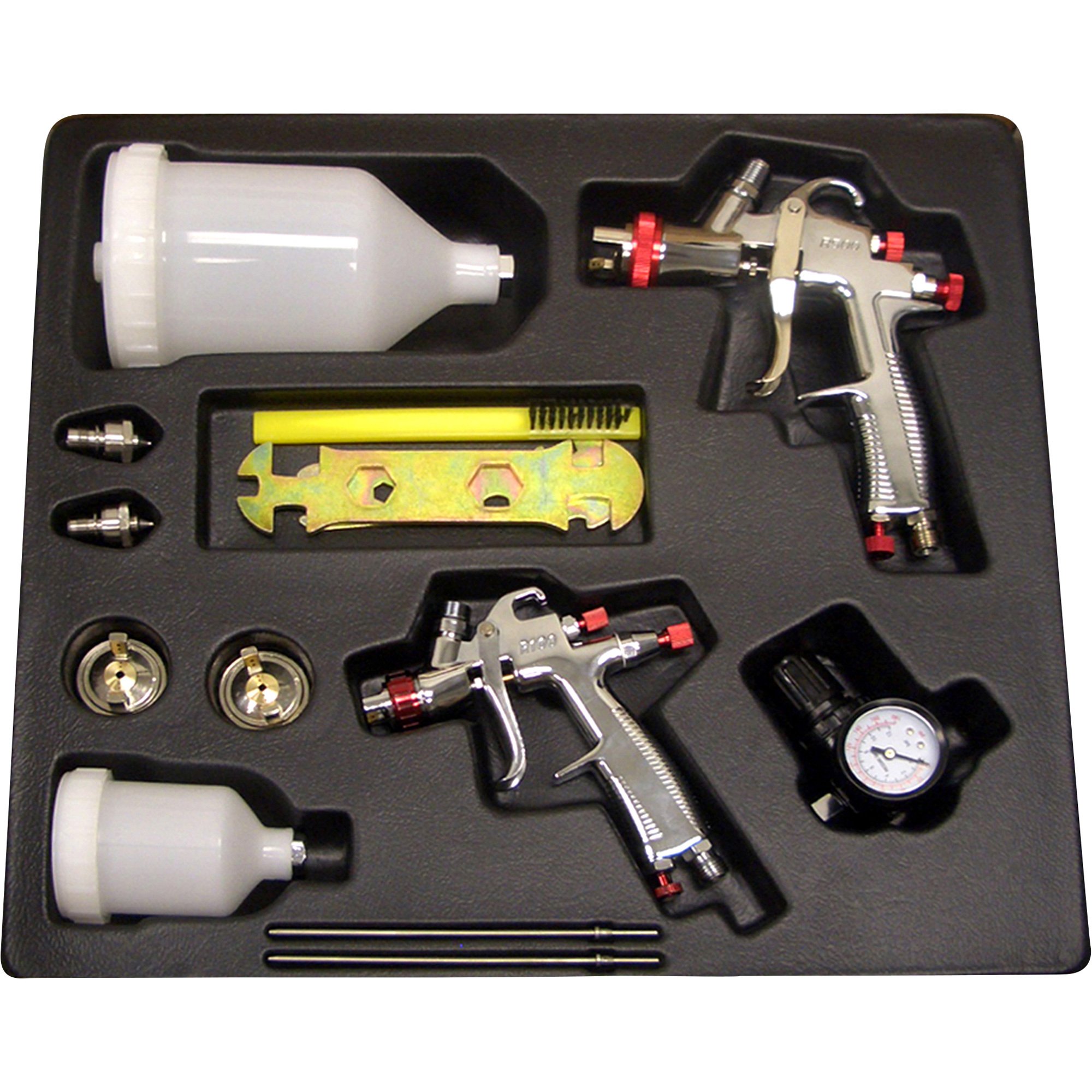 California Air Tools SPRAYIT LVLP Mini Gravity Feed Spray Gun 5.25in. 60  PSI Model# SP-33500 