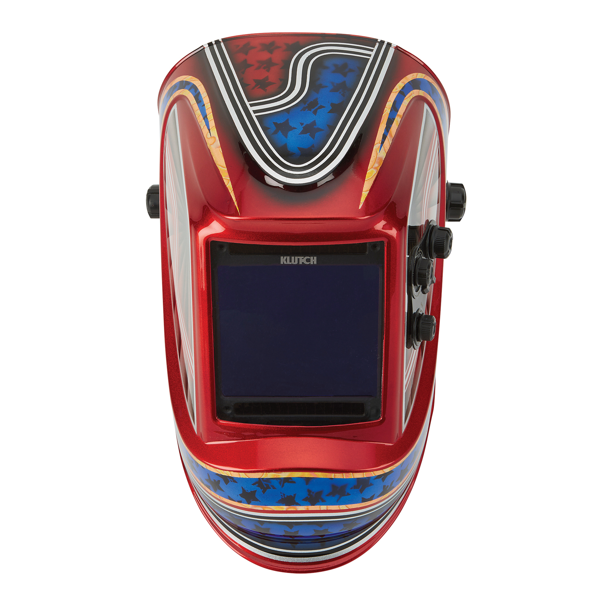 Klutch® MonsterView® 1400 AutoDarkening Welding Helmet, 'Patriot
