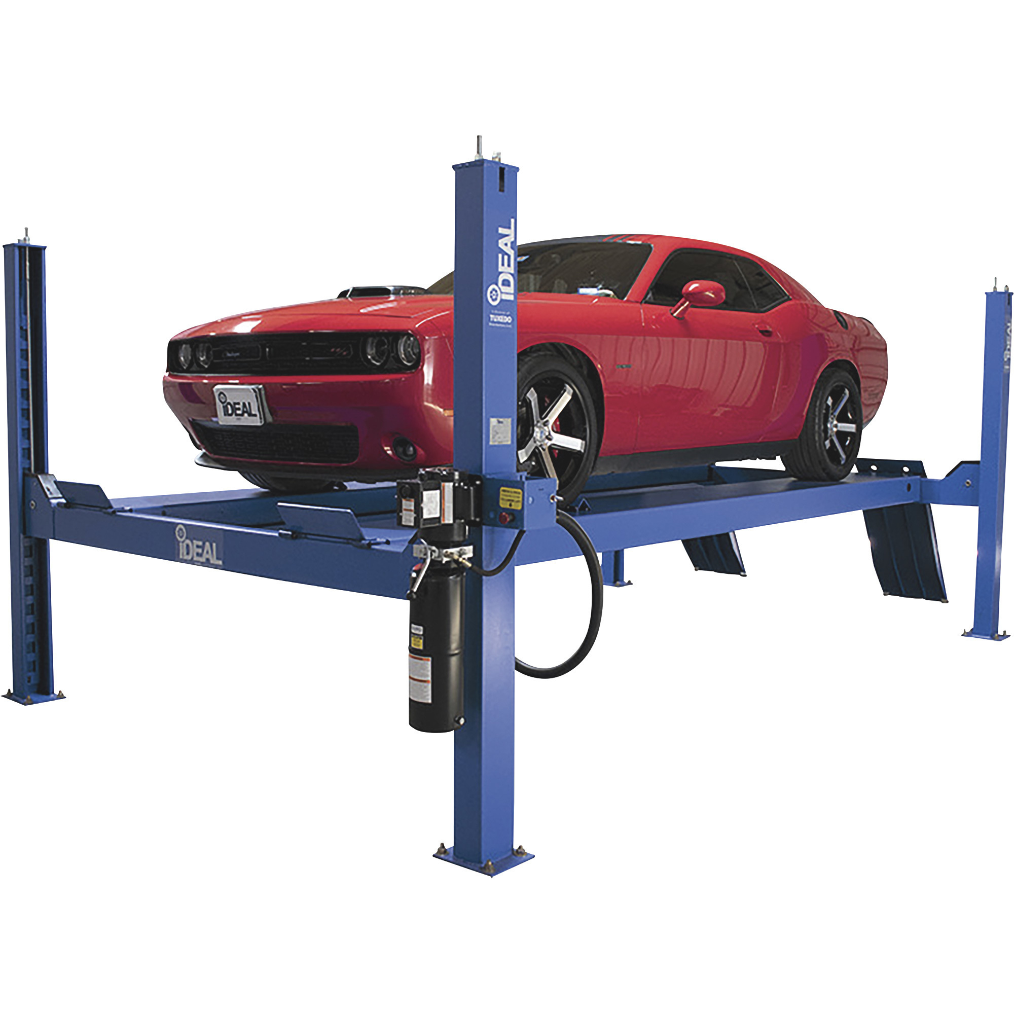 Ideal 4-Post Commercial Service Lift, 14,000-Lb. Capacity, 220 Volts, Model# FP14KC-X
