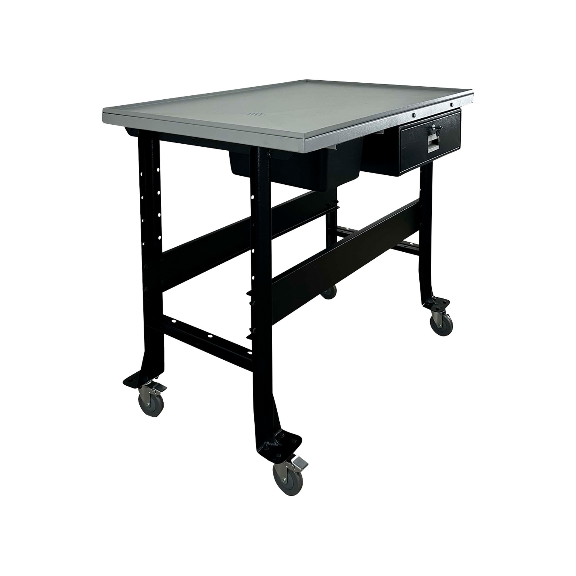 Ideal Premium Tear-Down Table, 1000-Lb. Capacity, Model# PTDT-1000-BLK