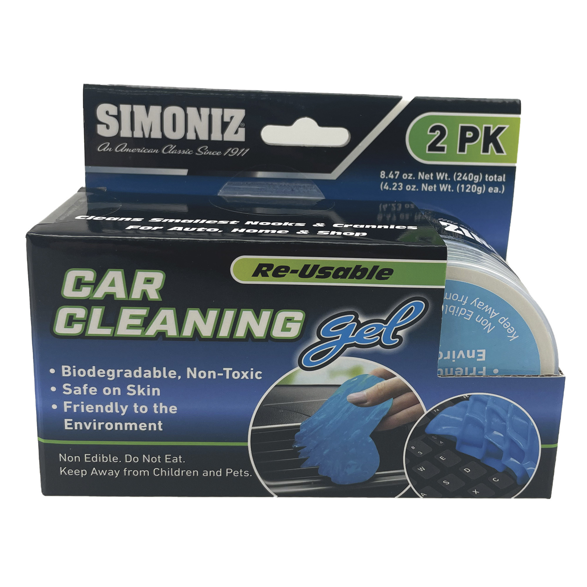 Simoniz 2Pack ReUsable Car Cleaning Gel Northern Tool