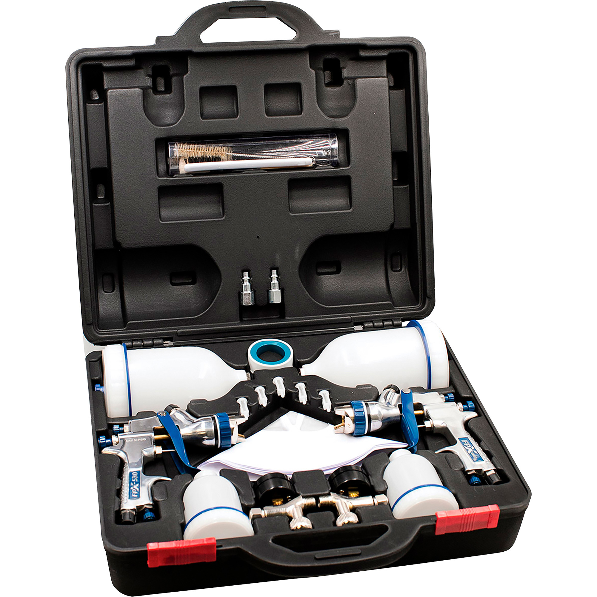 FPX Air Tools HLVP Gravity Feed Spray Gun Kit, Model# FPX-535K