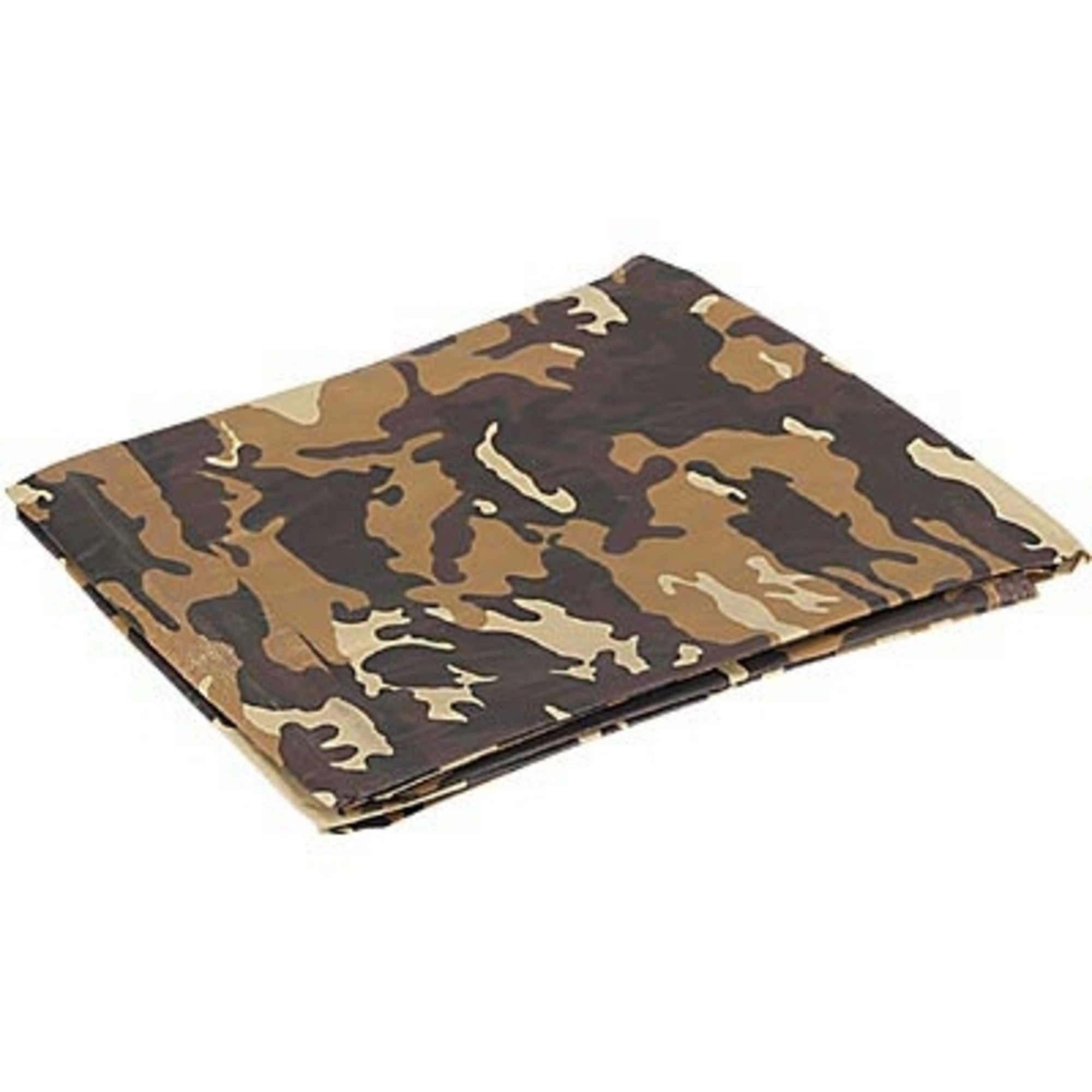 8ft. x 10ft. Brown/Brown Camo Woven Poly Tarp | Northern Tool