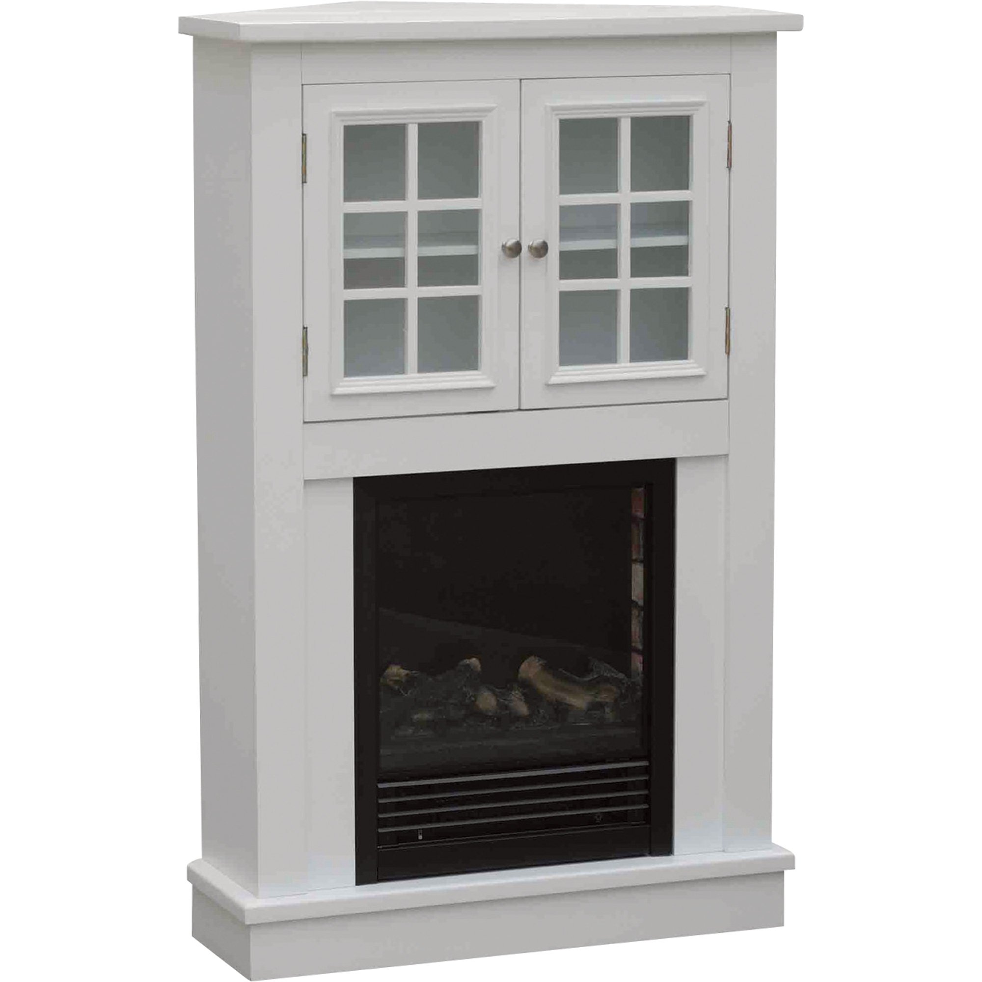 Electric Fireplace Window Cabinet, 5115 BTU, 30in., White, Model#  FP10-18-09 | Northern Tool