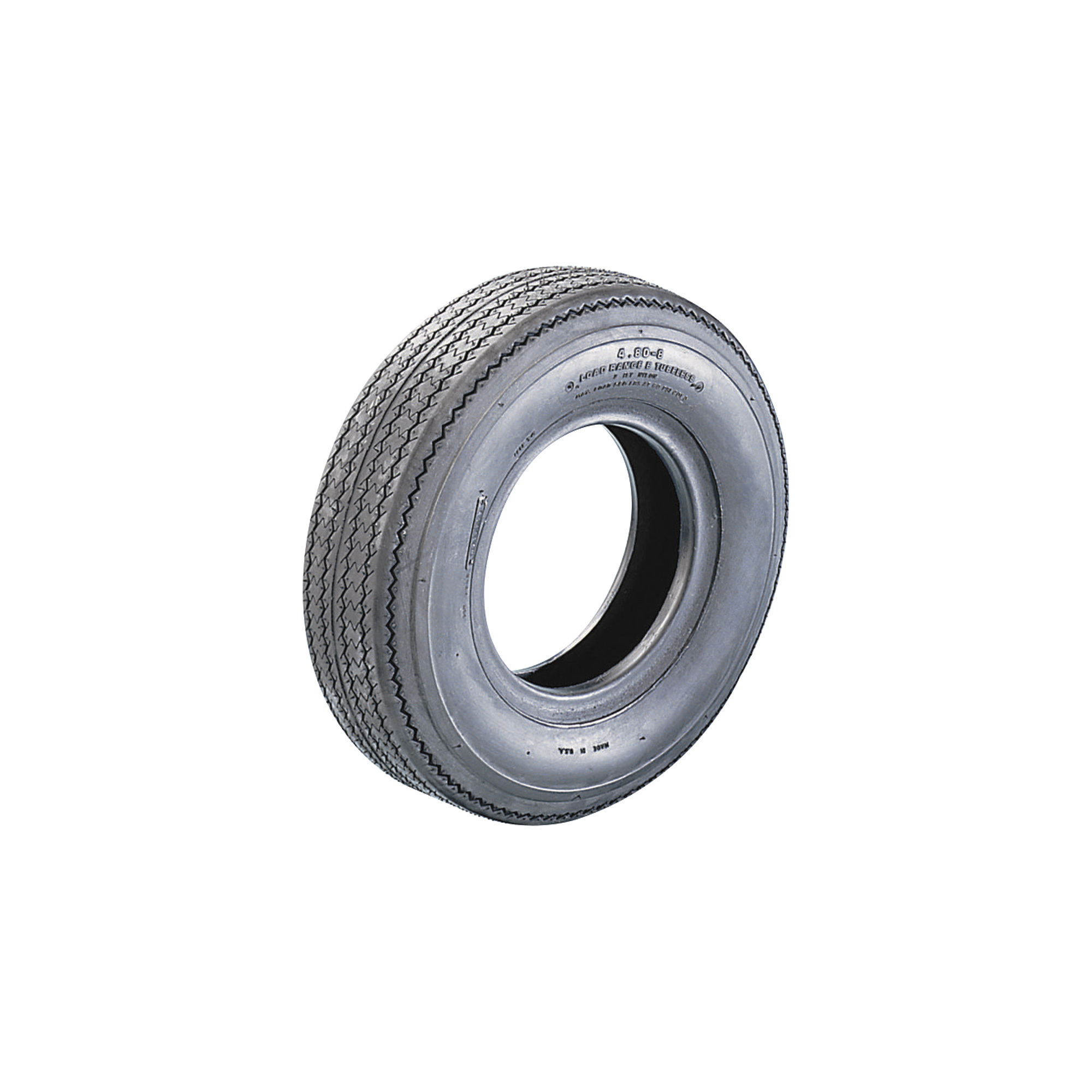 Kenda 8in. Bias-Ply Replacement Trailer Tire, 480/400-8, Load Range C, Model# 408C-I