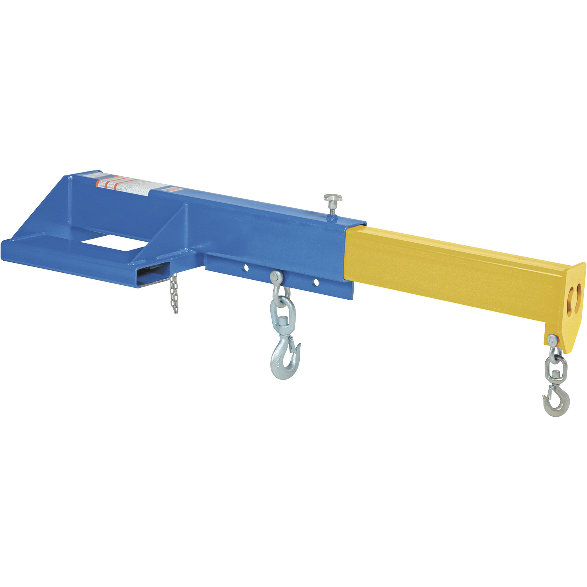 Vestil Telescoping Shorty Lift Boom - 8000-Lb. Capacity, 31in.-89in. Lift Range, Model# LMS-EBT-46-8