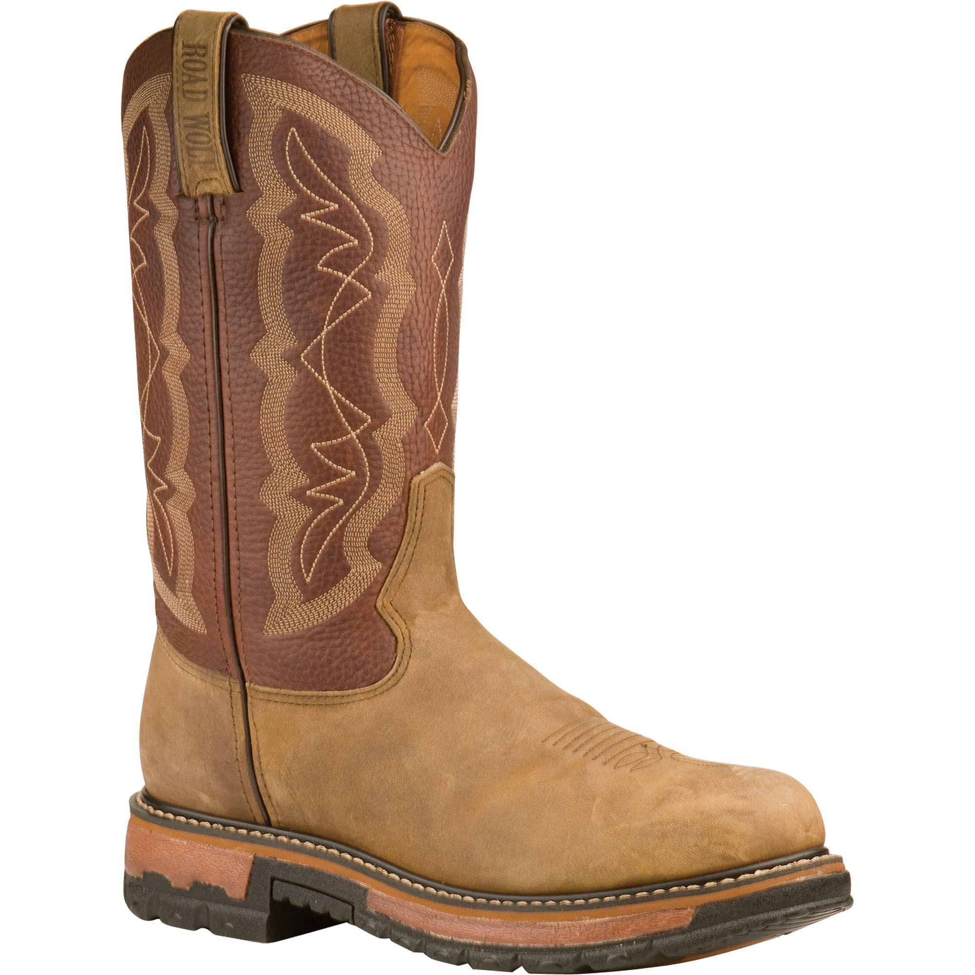 Road Wolf Wellington Rough Rider Work Boot — 11in., Size 9  display picture 1
