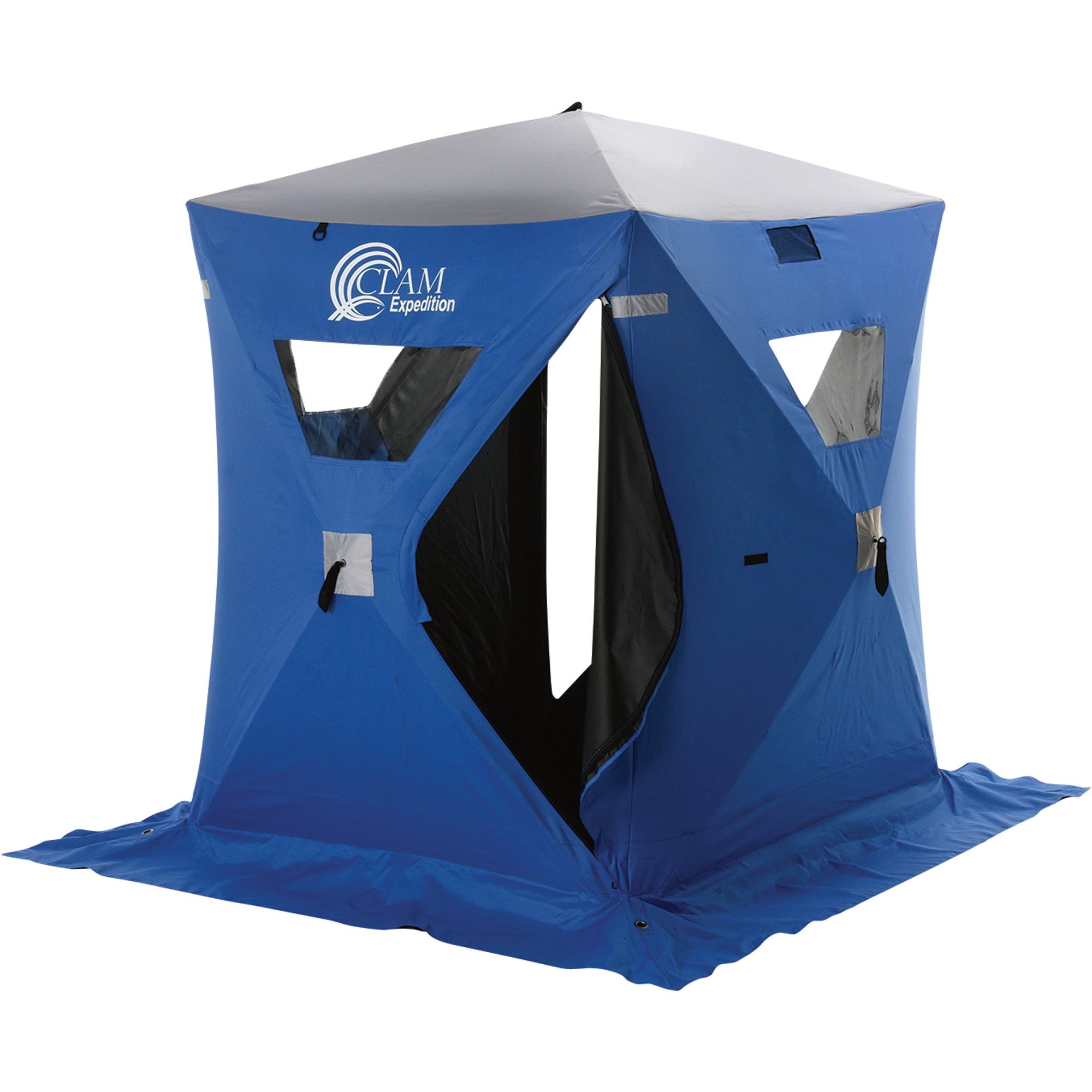 Polar Sport Clam Ice Fishing Expedition Shelter with Floor — 30 Sq. Ft.,  Model# 8396