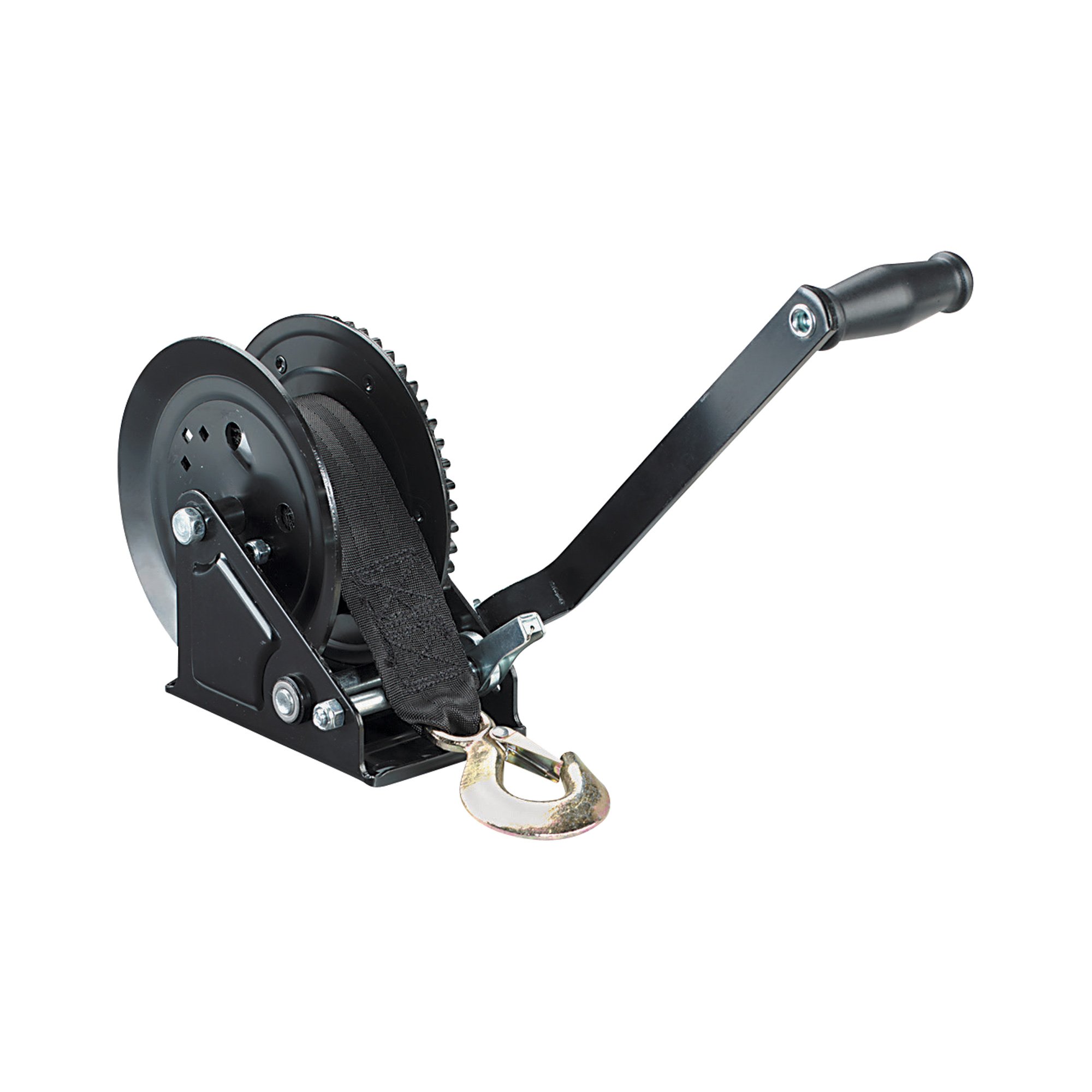 Hand Winch with Strap — 1800Lb. Capacity Northern Tool