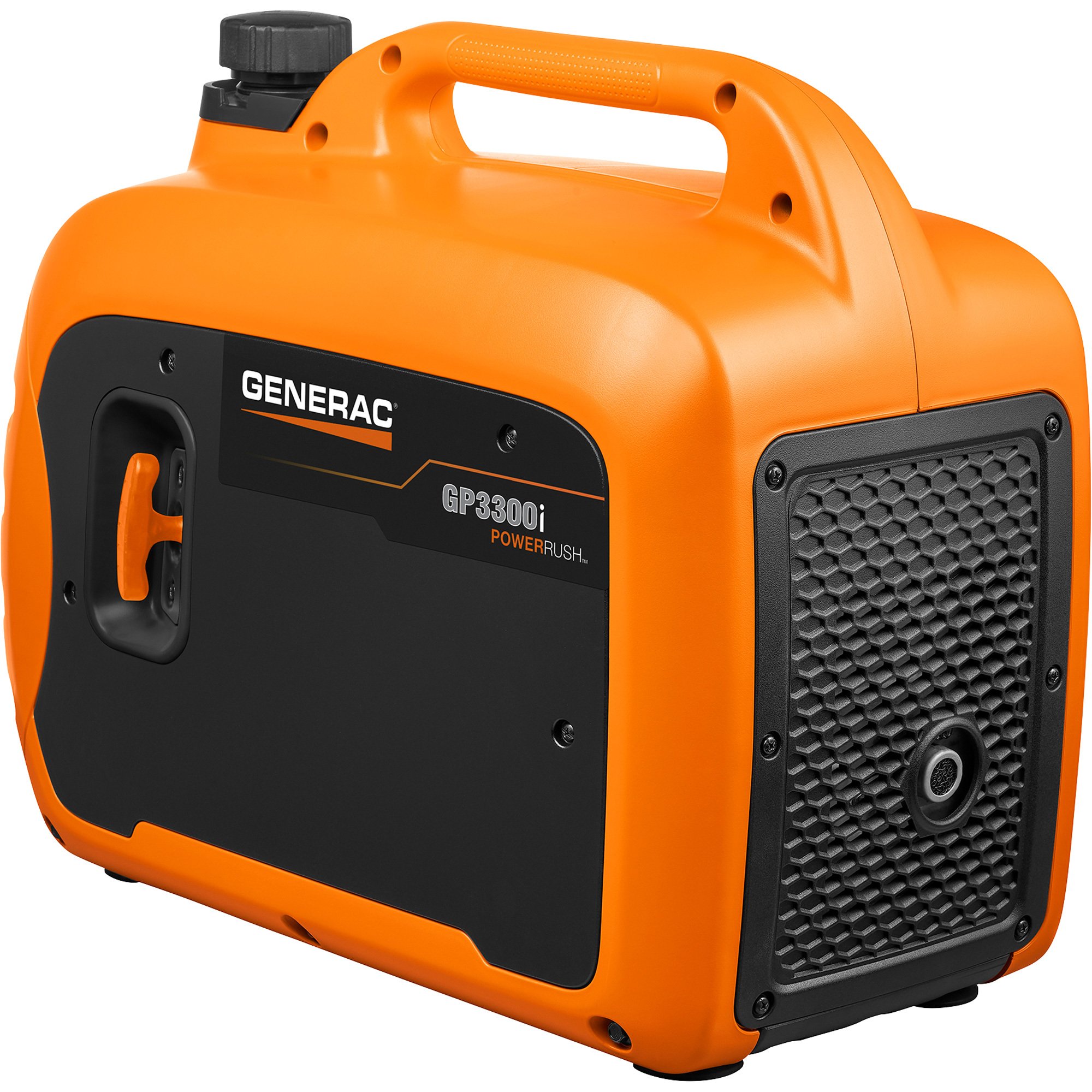 Generac Inverter Generator, 3300 Surge Watts, 2500 Rated Watts, Model