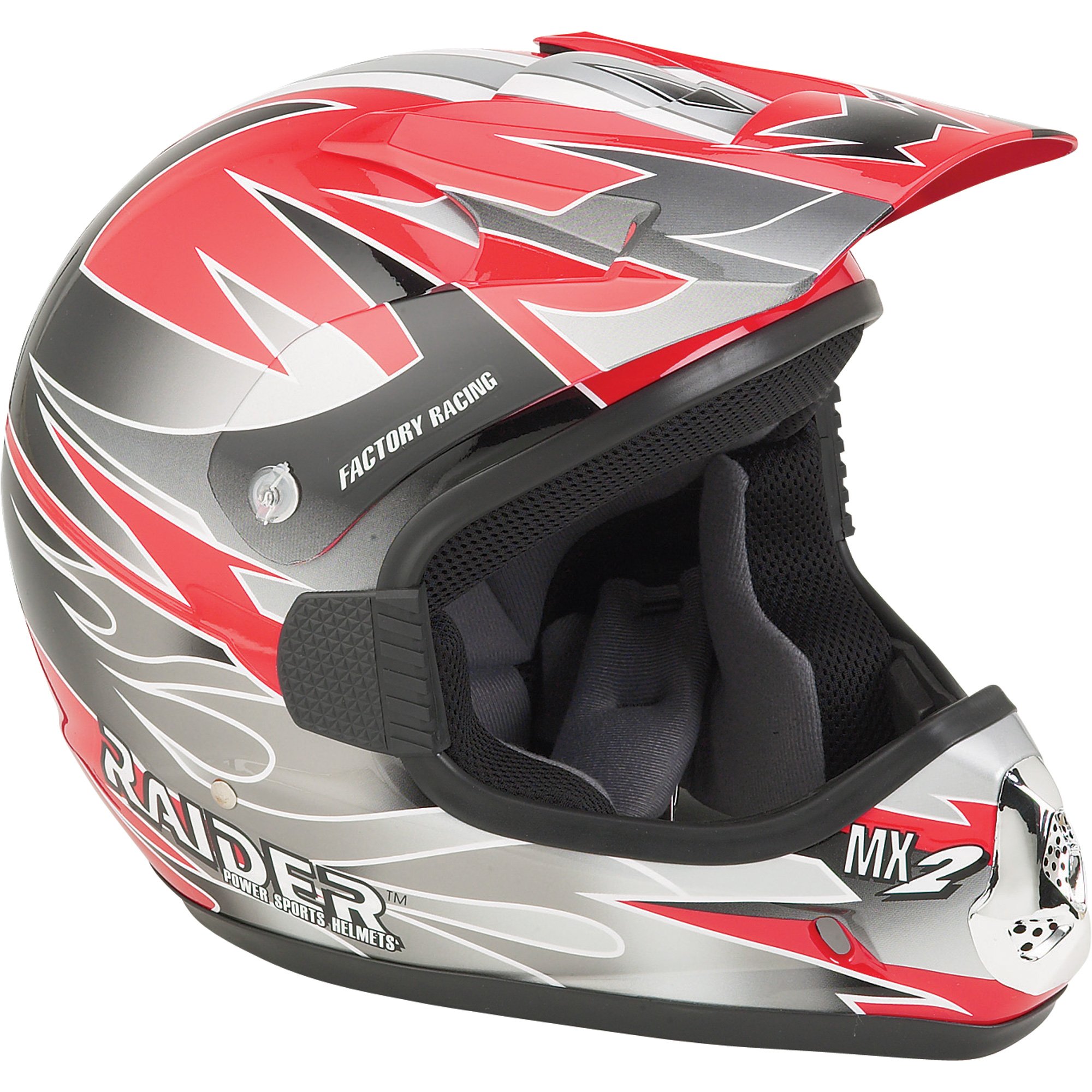 Northern Rider Helmet Raider MX Helmet for Go-Karts — Red | Northern Tool