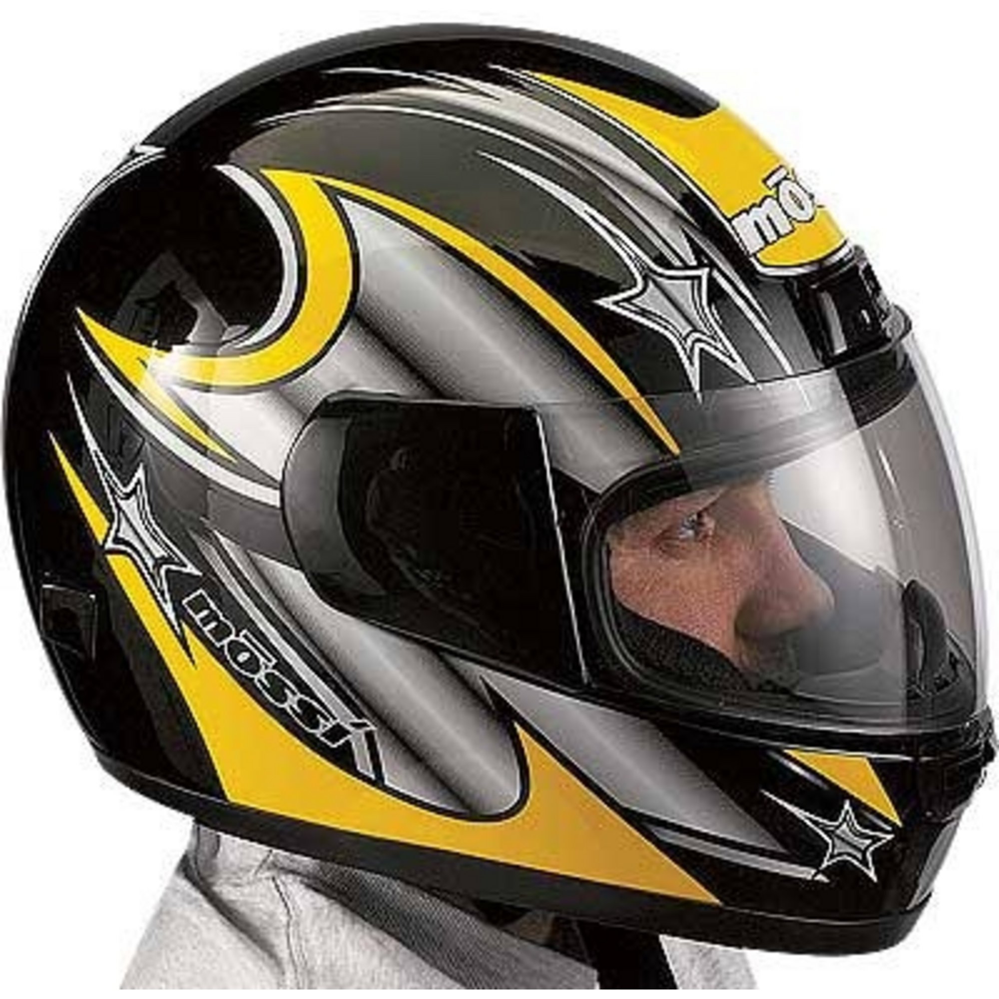 Northern Rider Helmet Raider Full-Face Helmet — Yellow — Large | Northern Tool