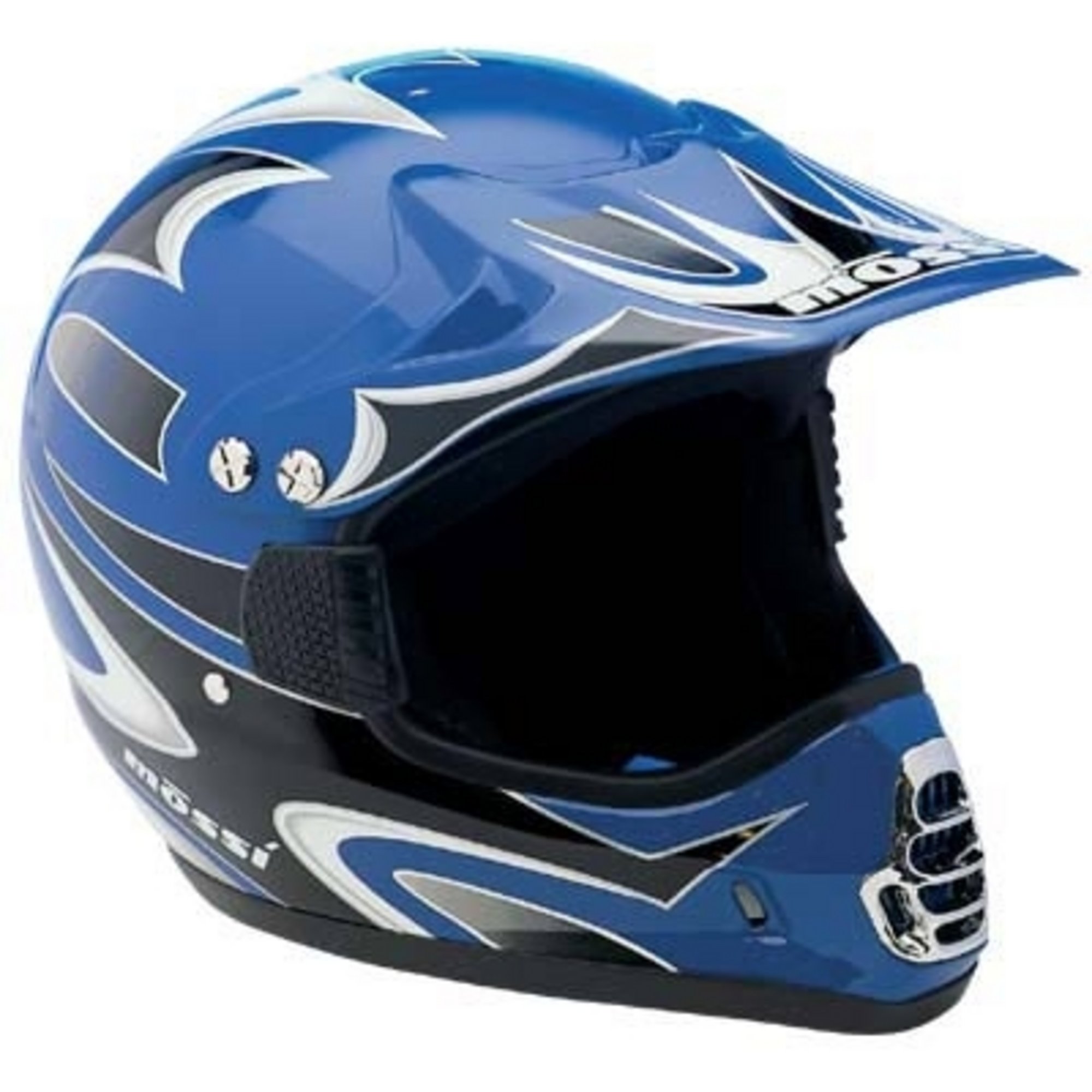 Mossi MX Go-Kart Helmet — Small Size, Blue | Northern Tool