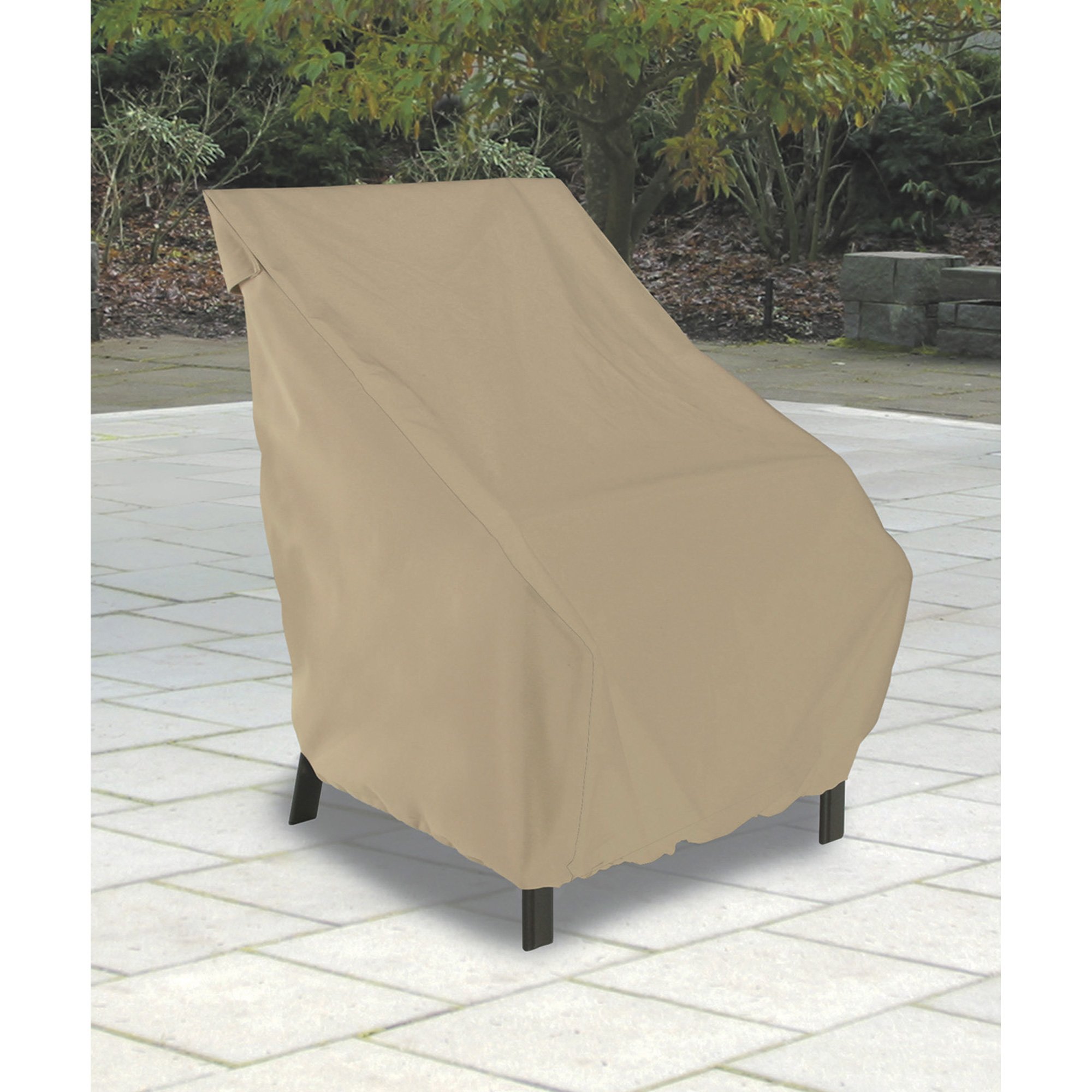 Classic Accessories Terrazo Patio Chair Cover — All Weather Protection  Outdoor Furniture Cover, Highback, Sand, 32 1/2in.W x 25 1/2in.D x 34in.H,  Model# 58932 | Northern Tool, image size:2000x2000