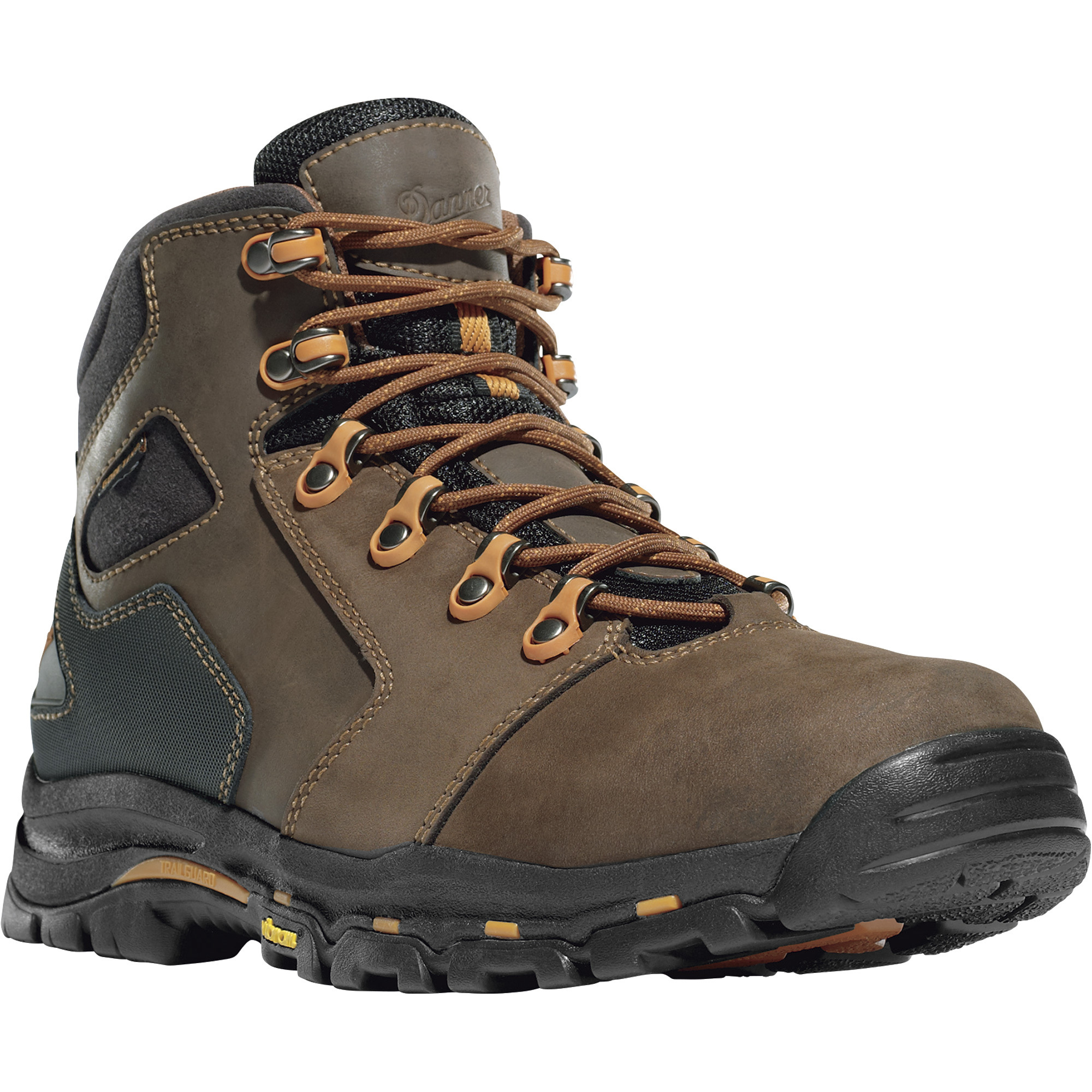 Danner Vicious 4 1 2in. Waterproof Gore Tex Non Metallic Work Boots Brown Orange Size 14 Wide Model 13860 Northern Tool