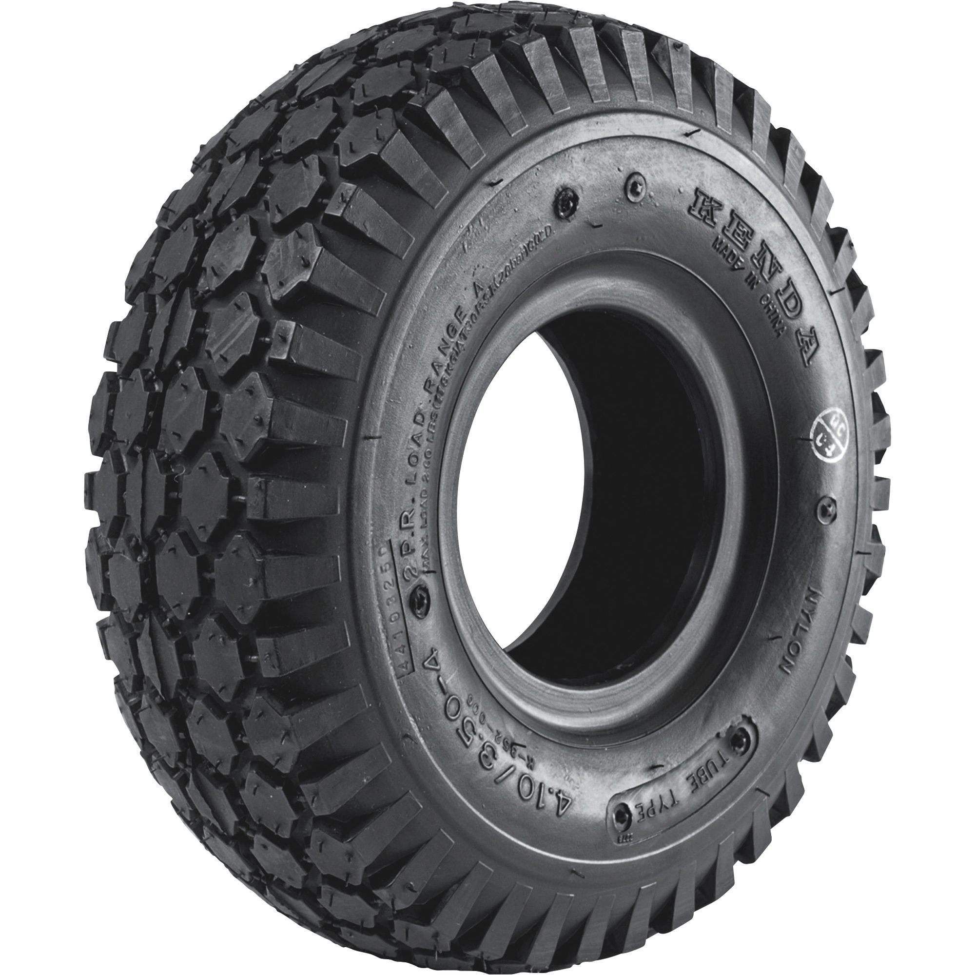 Tire 2 x 4.10- 6″ Inch Knobby Tyre Tire + TUBE