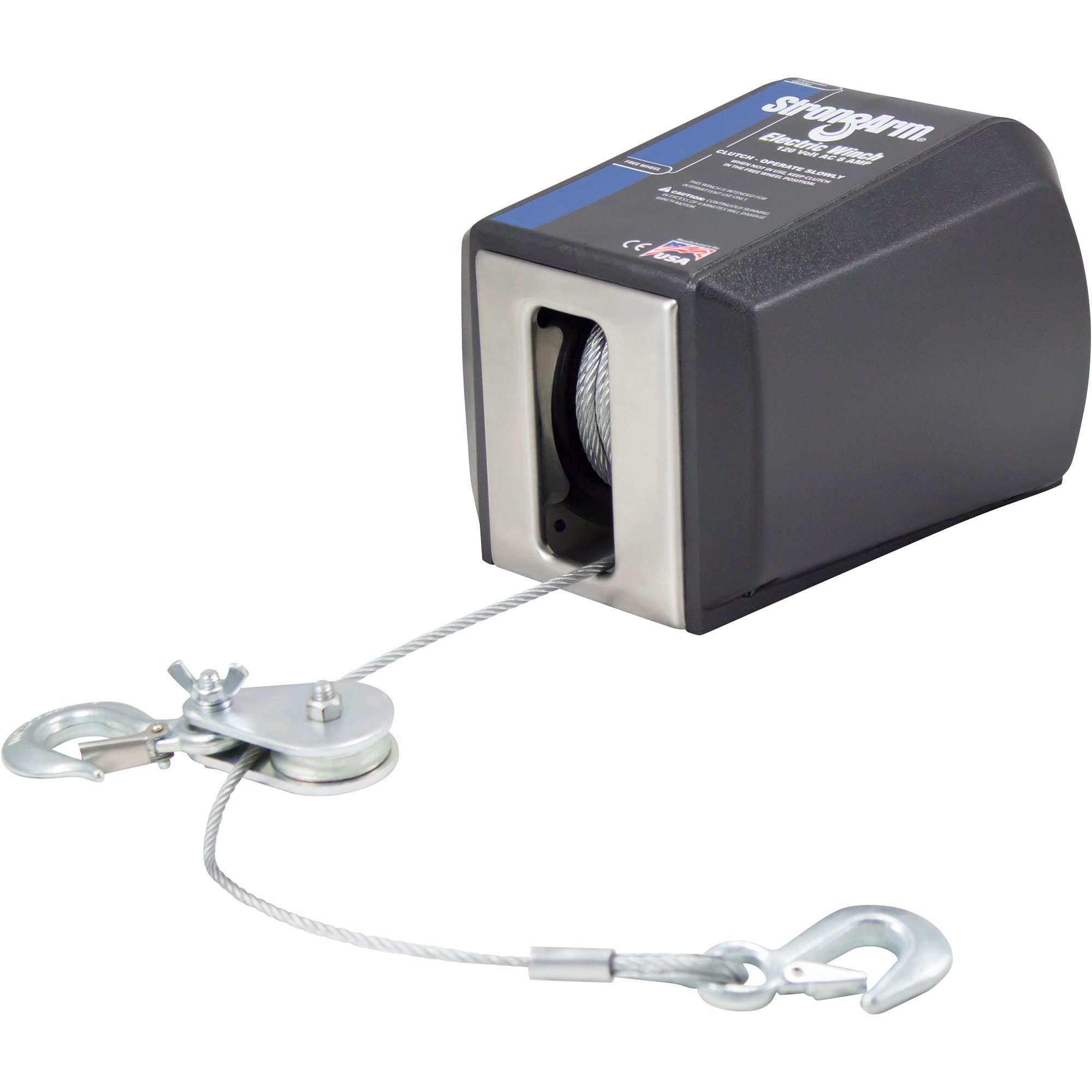 DuttonLainson StrongArm 120 Volt ACPowered Electric Winch, 4000Lb