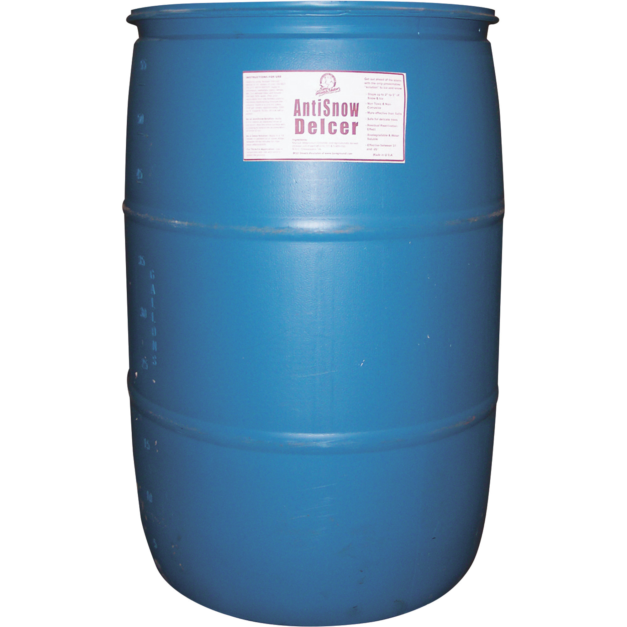 Bare Ground Mag Plus Corrosion Inhibitor Liquid Deicer-- 55 Gallon Drum,  Model# BG-55D