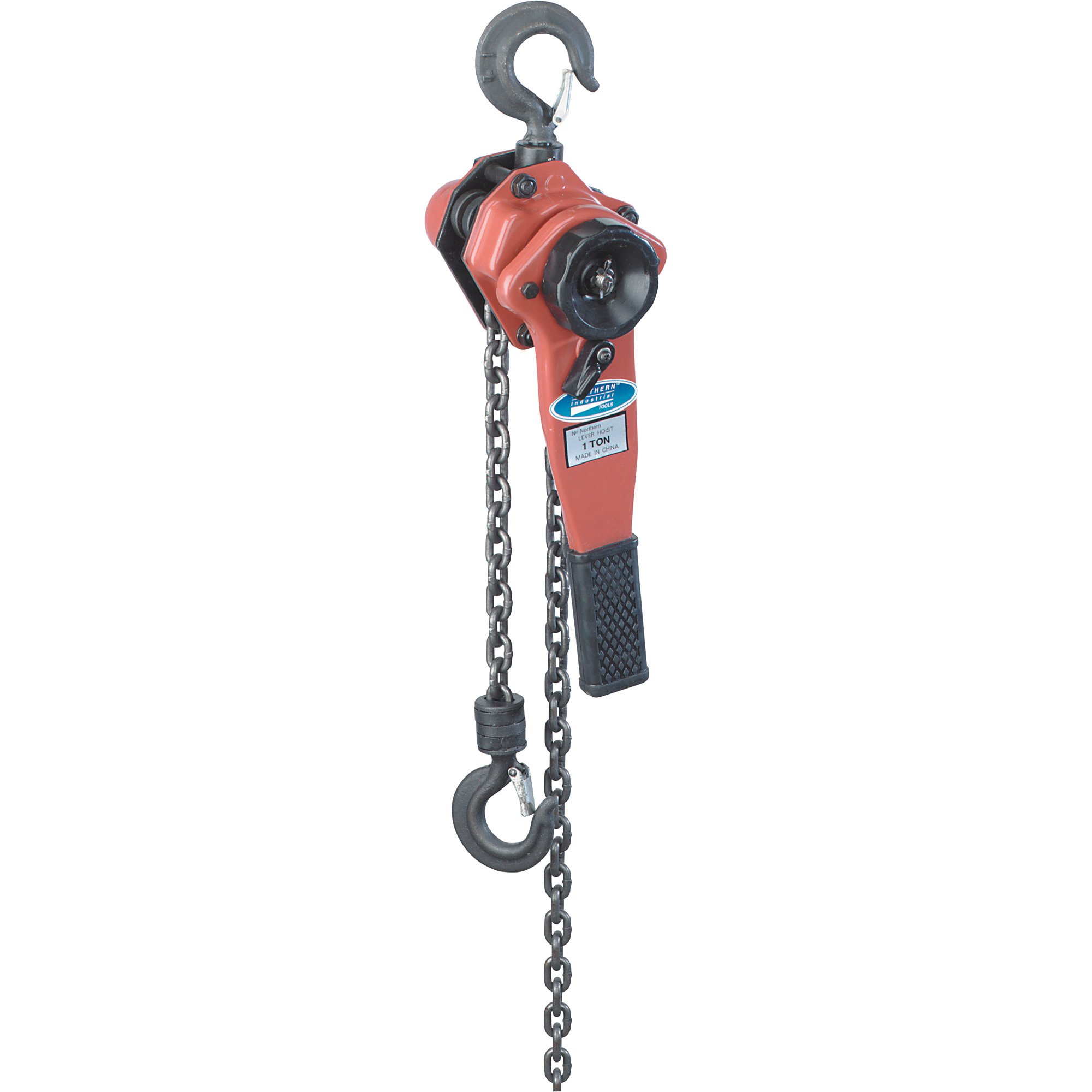 Northern Industrial Lever Chain Hoist — 1-Ton Lift Capacity