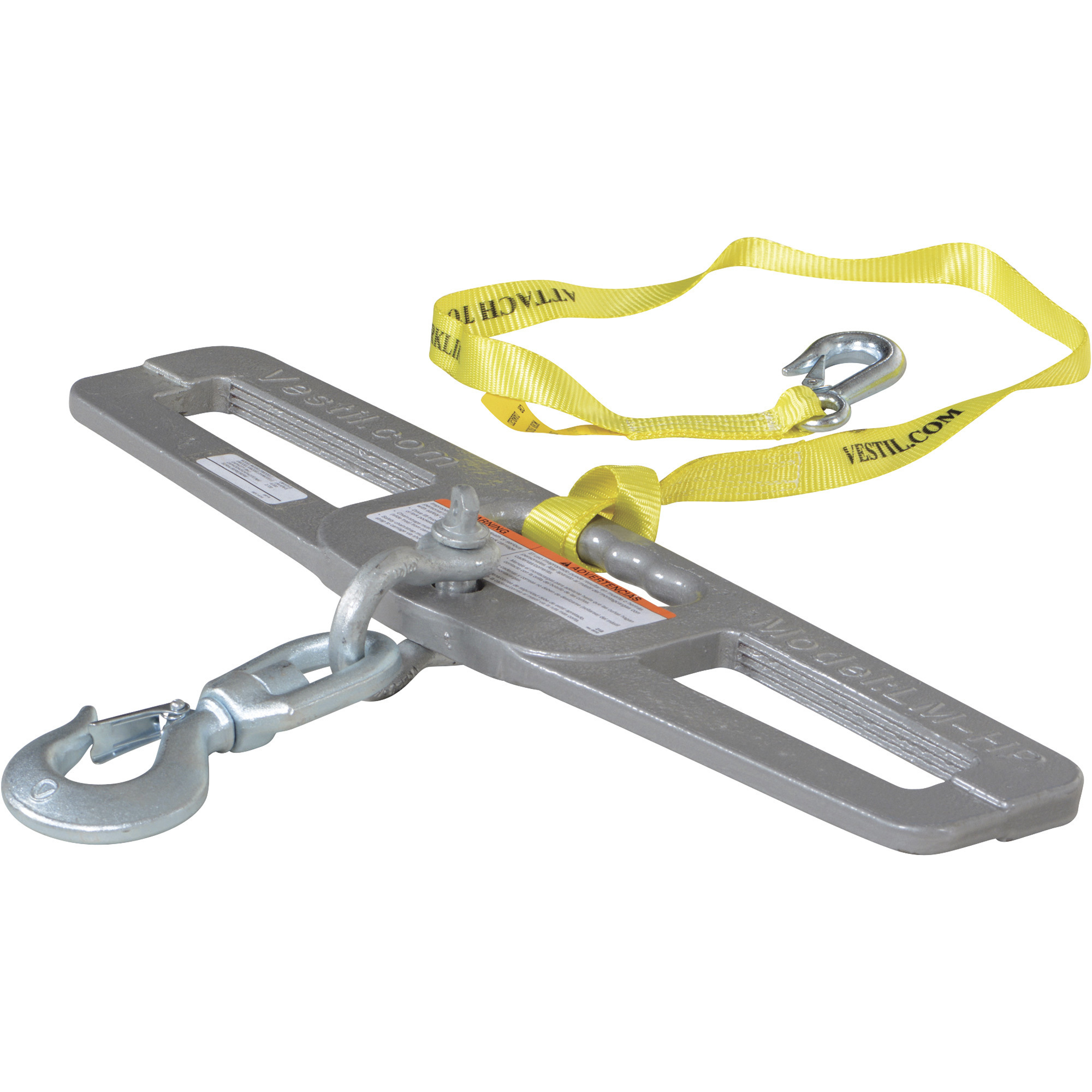 thumbnail image 2 of Vestil HOOK-S-6 Steel Swivel Lifting Hook With Clevis - 6,000 Lb Capacity 360 Degree Rotation 2 of 5