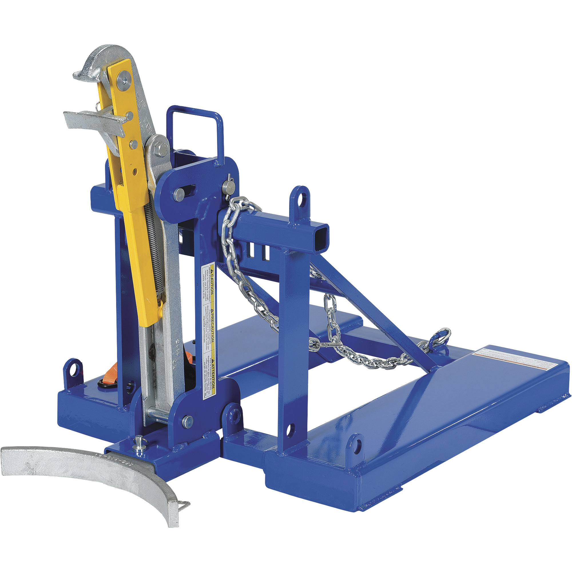 Vestil Fork Truck Drum Handler - 30- and 55-Gal. Drums, Steel, Plastic, Fiber, Model# FMDL-1