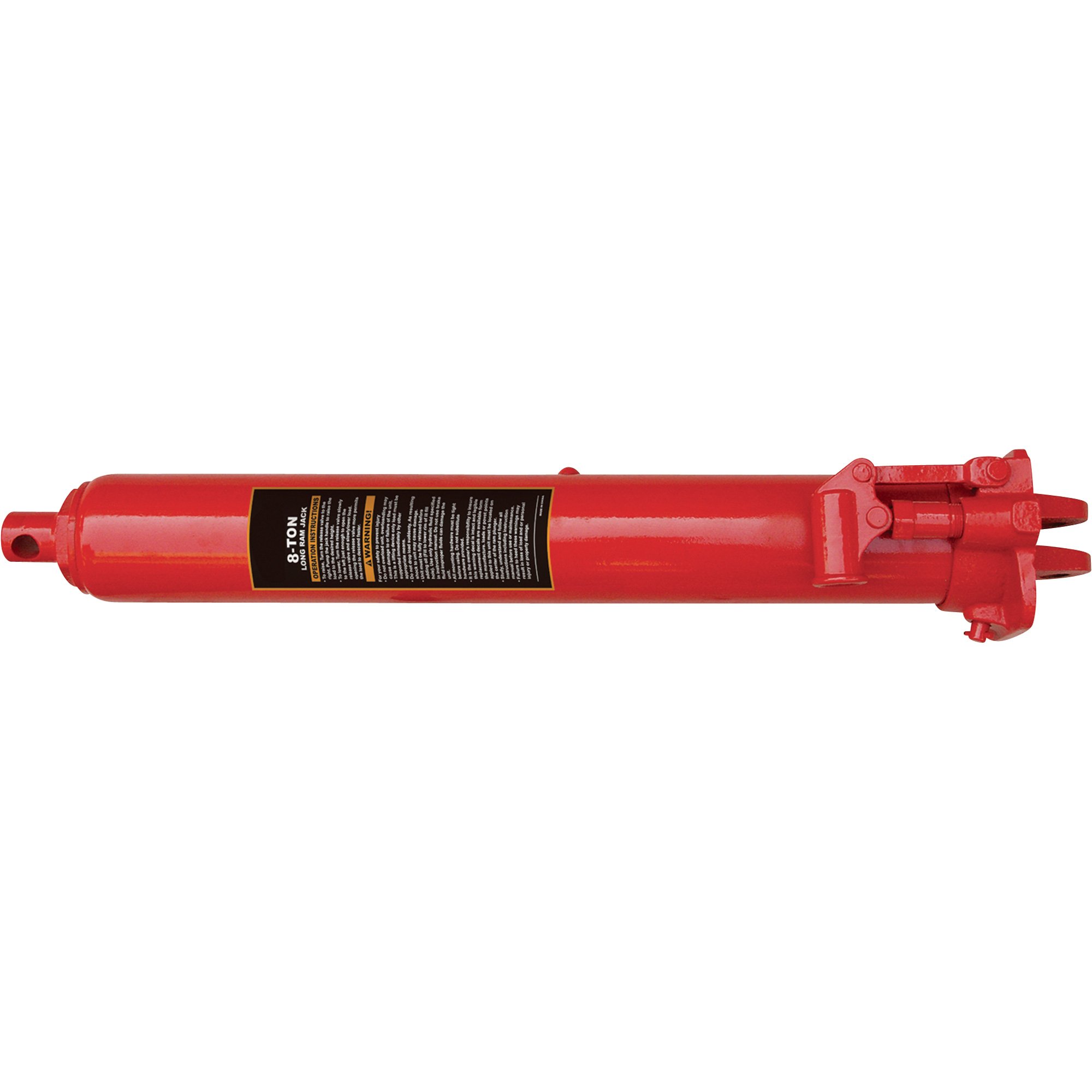 Please see replacement item# 46217. Torin Long Ram Double Piston Hydraulic  Jack — Ton, Clevis Bottom Style, Model# T30808 Northern Tool